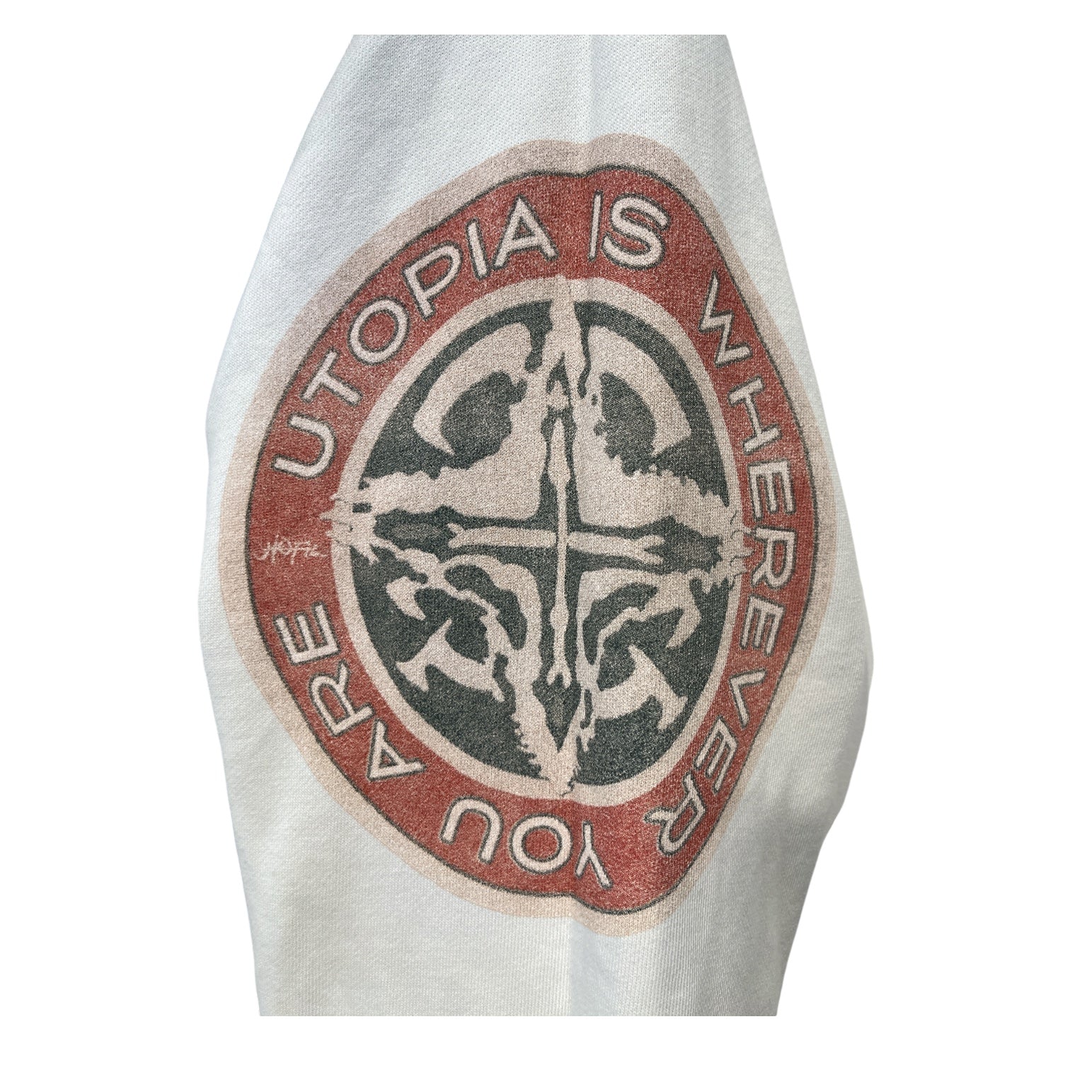 TRAVIS SCOTT/Hoodie/M/Cotton/WHT/cicrus maximus tour hoodie view 3