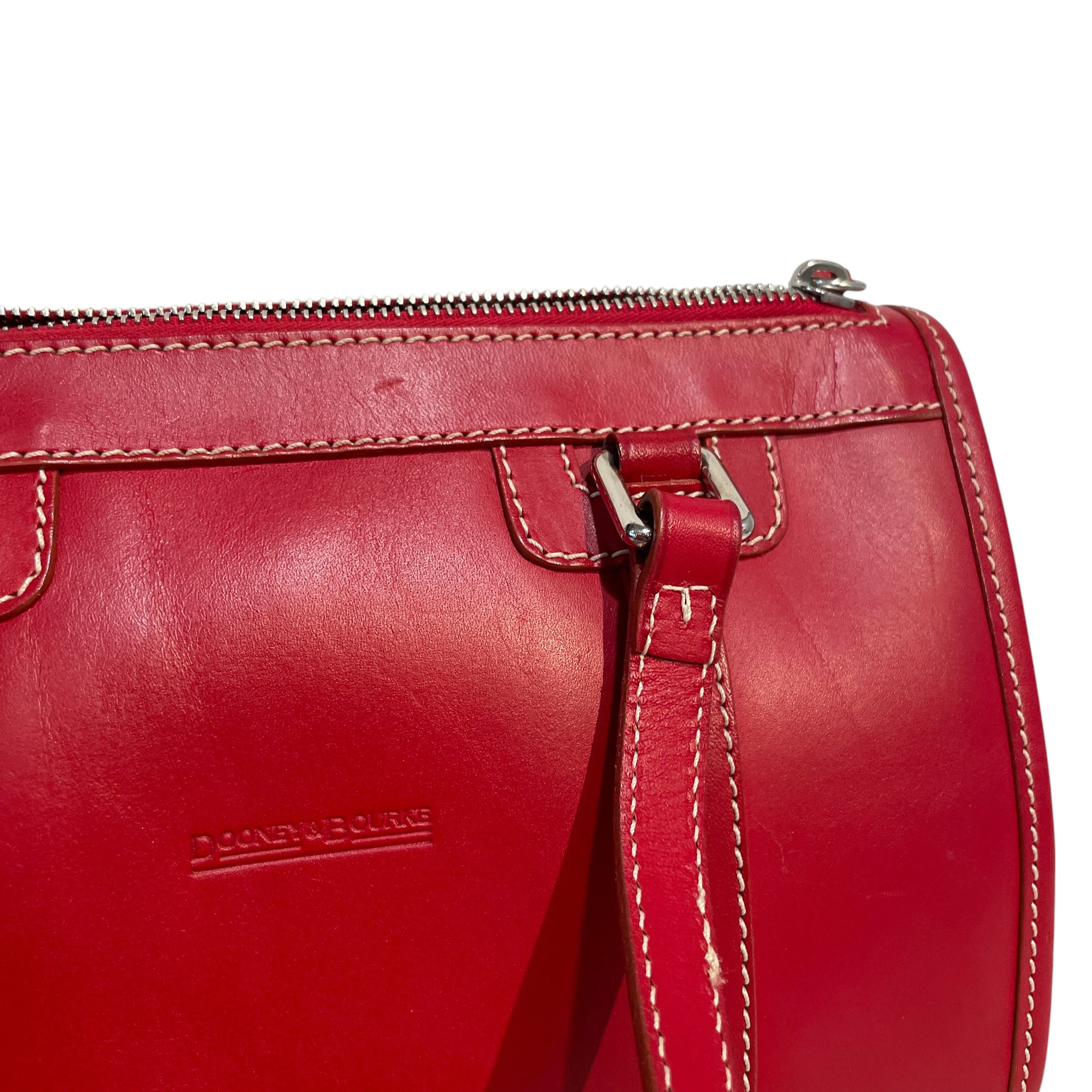 Dooney & Bourke/Hand Bag/Leather/RED/ view 3