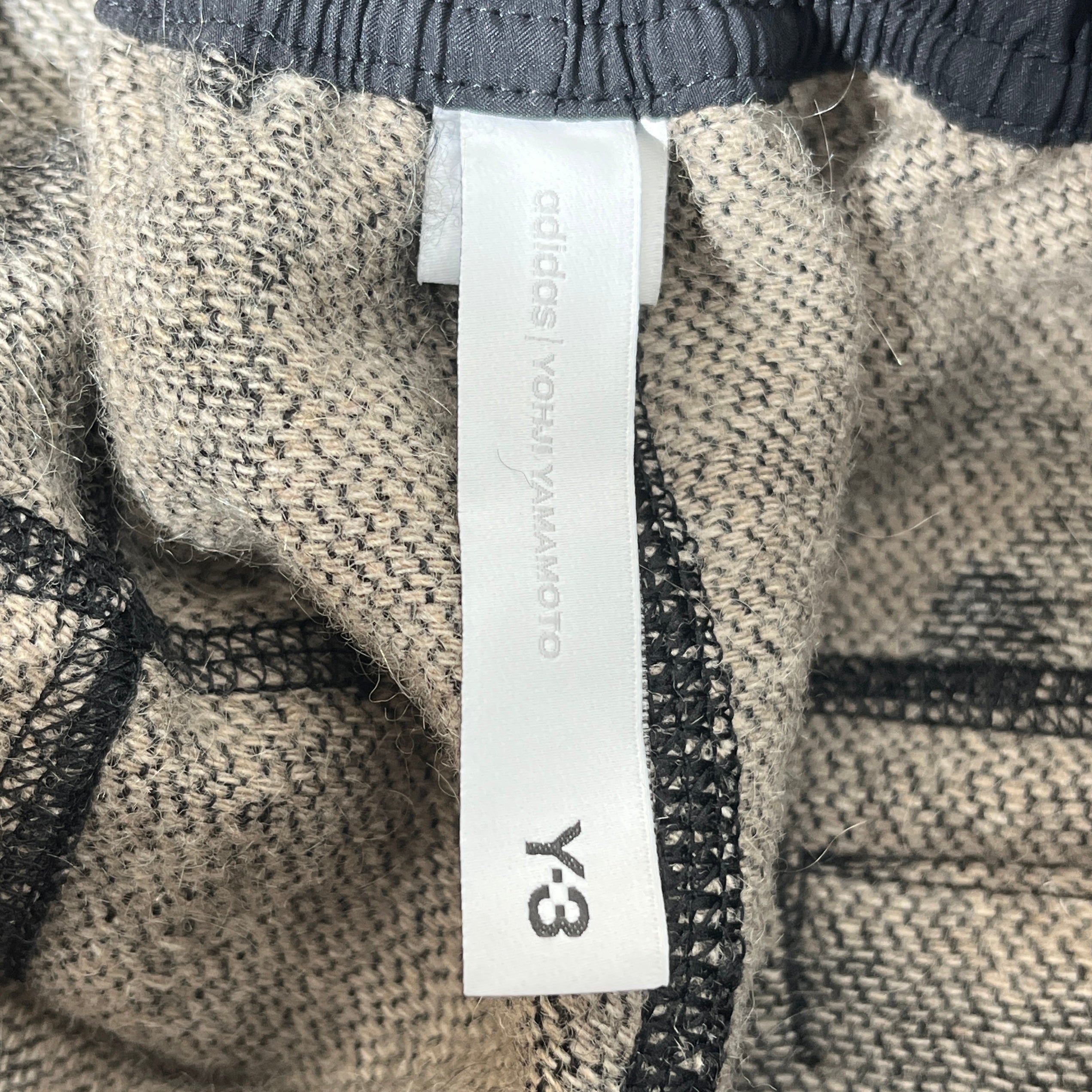 adidas/YOHJI YAMAMOTO/Shorts/M/Polyester/GRY/Leopard/waist buckle view 3