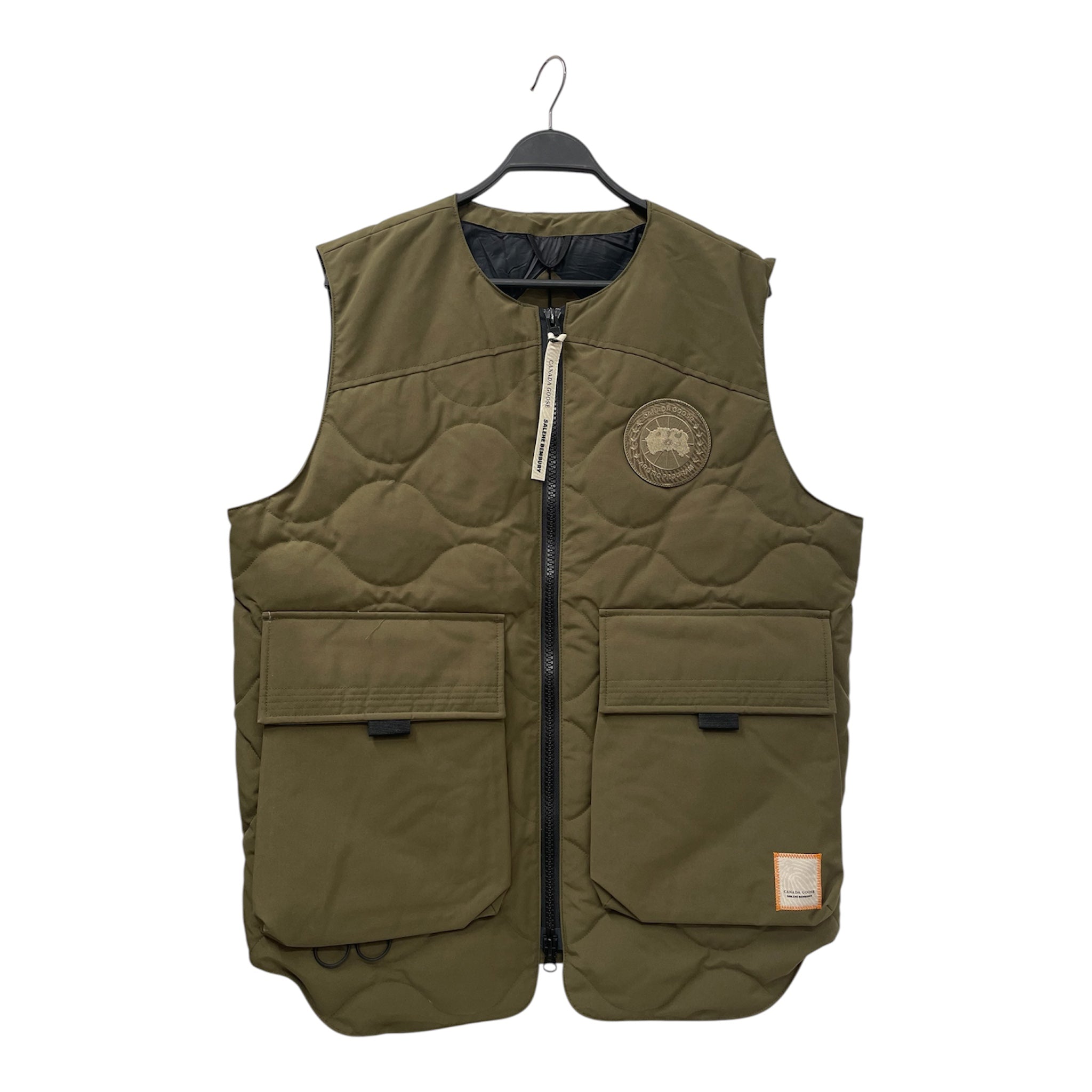 CANADA GOOSE/Puffer Jkt/L/Polyester/GRN/VEST view 1