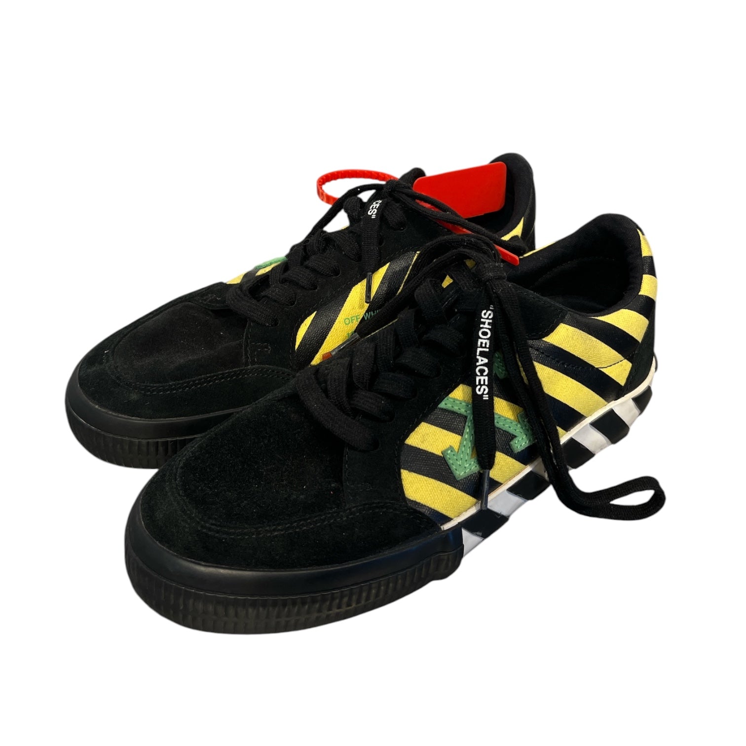 OFF-WHITE/Low-Sneakers/EU 39/BLK/ vulcanized suede sneaker view 2