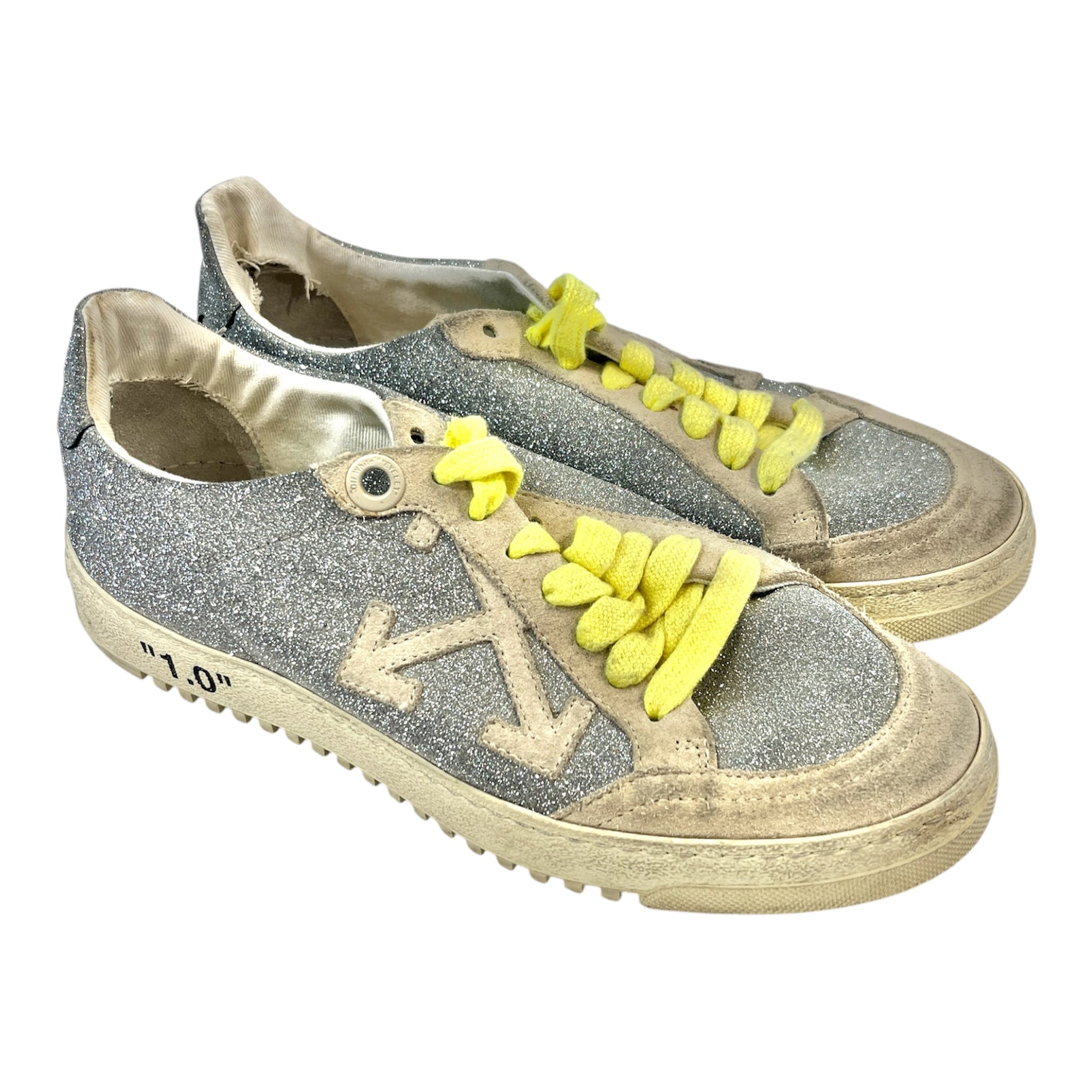 OFF-WHITE/Low-Sneakers/EU 37/MLT/GLITTER MODEL view 1