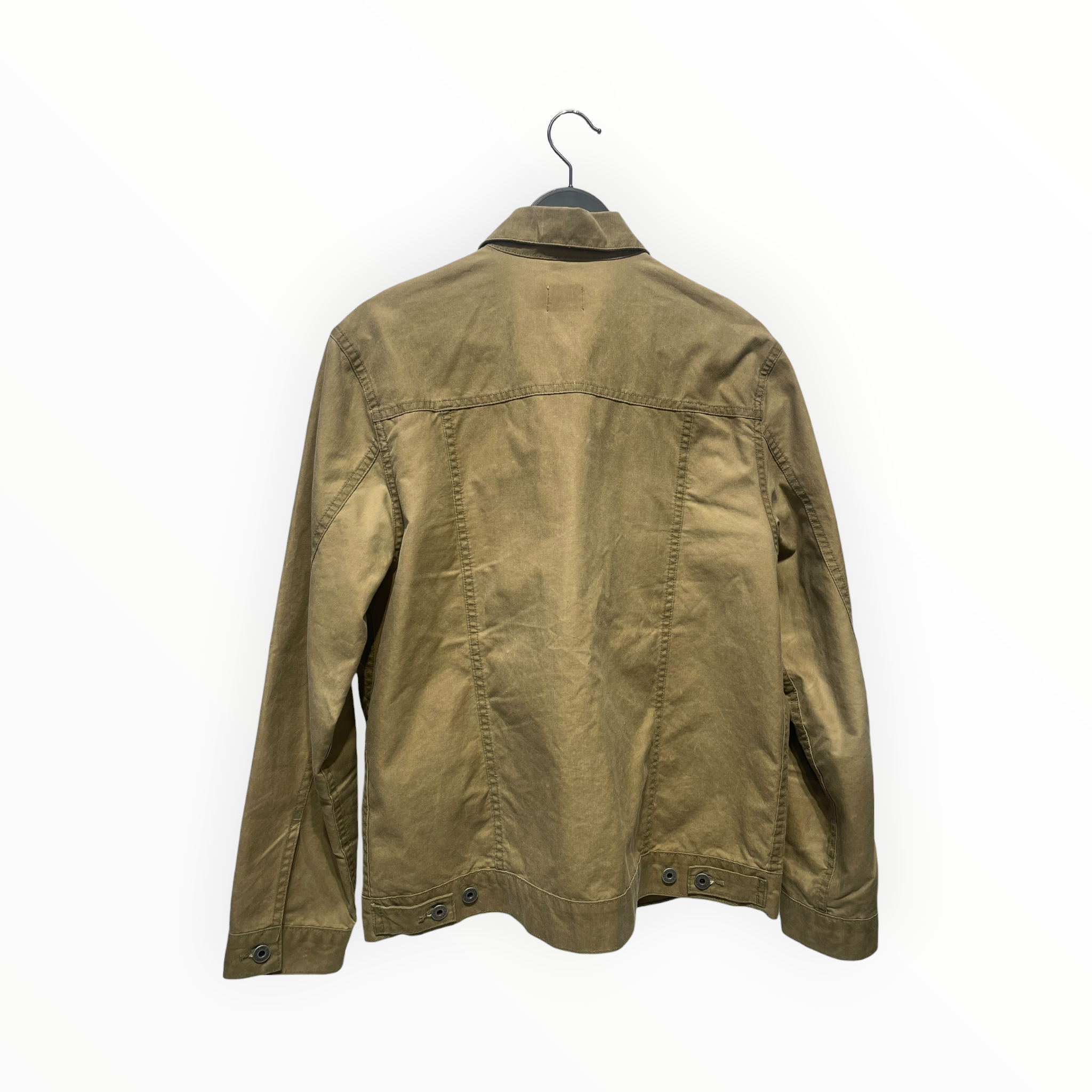 FLINT AND TINDER /Jacket/M/GRN/WAXED JACKET view 2