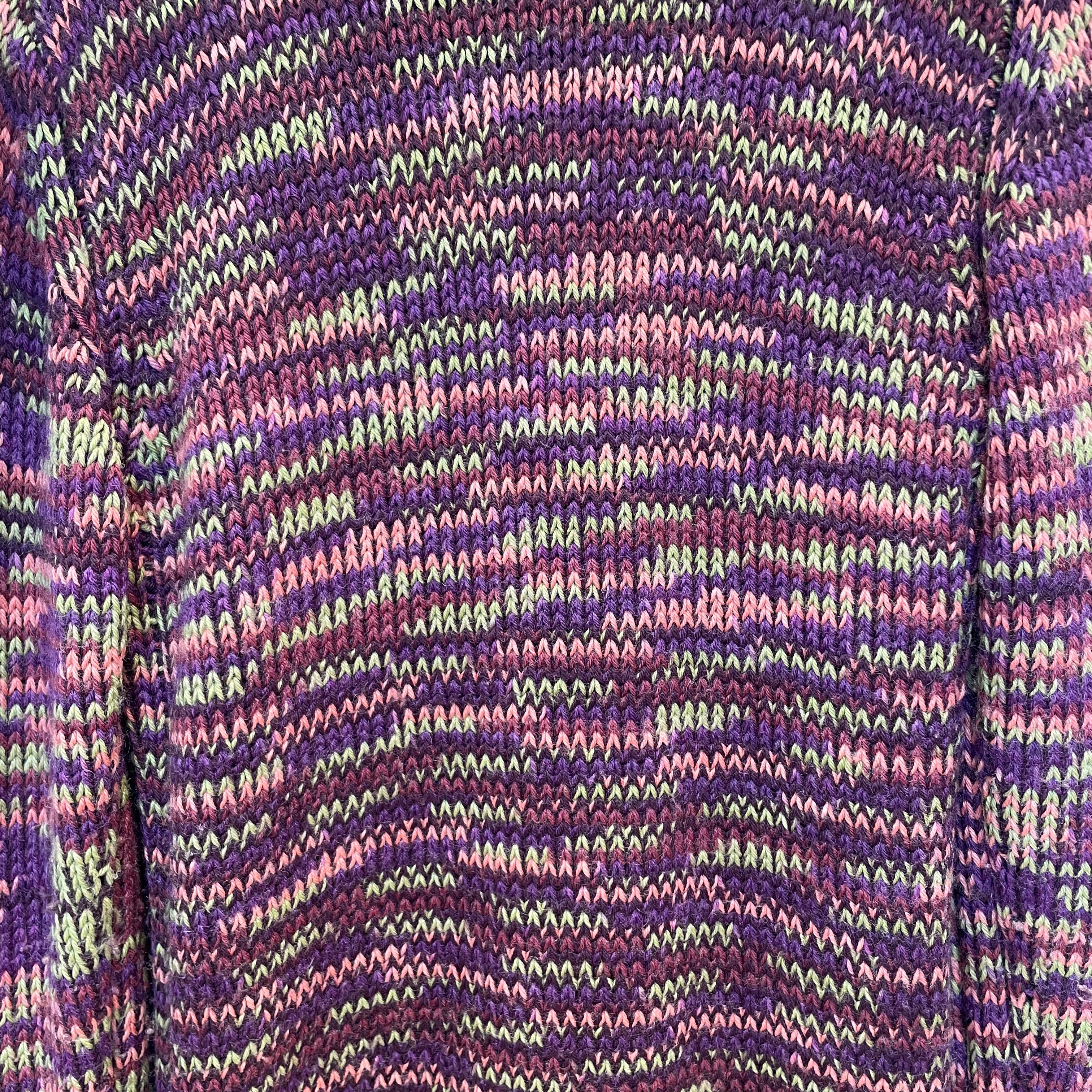 MISSONI/Sweater/XL/Wool/MLT/purp/pnk/grn view 4