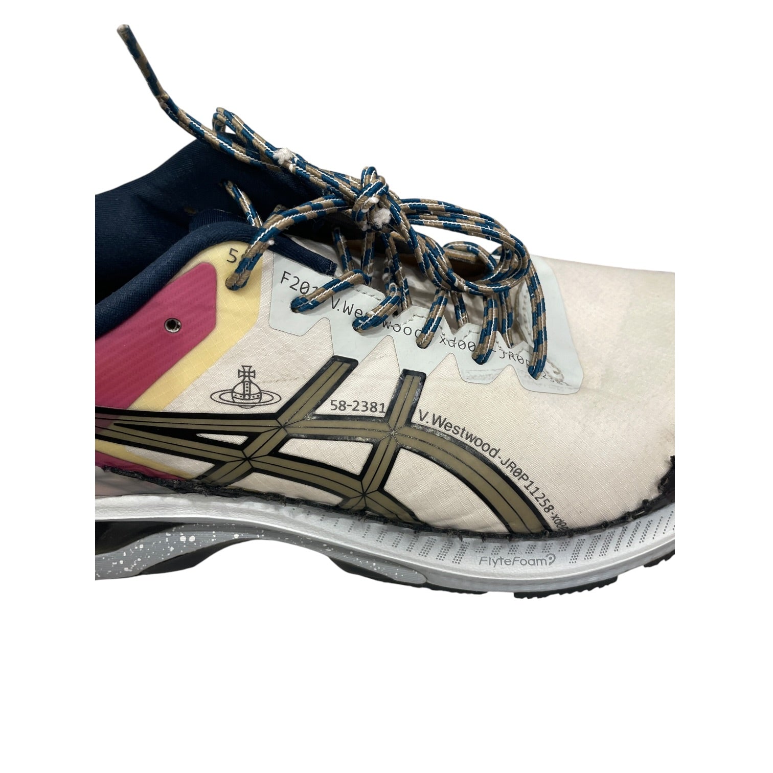 Vivienne Westwood/ASICS/Low-Sneakers/EU 48/Cotton/CRM/WHITE LICHEN ROCK view 4