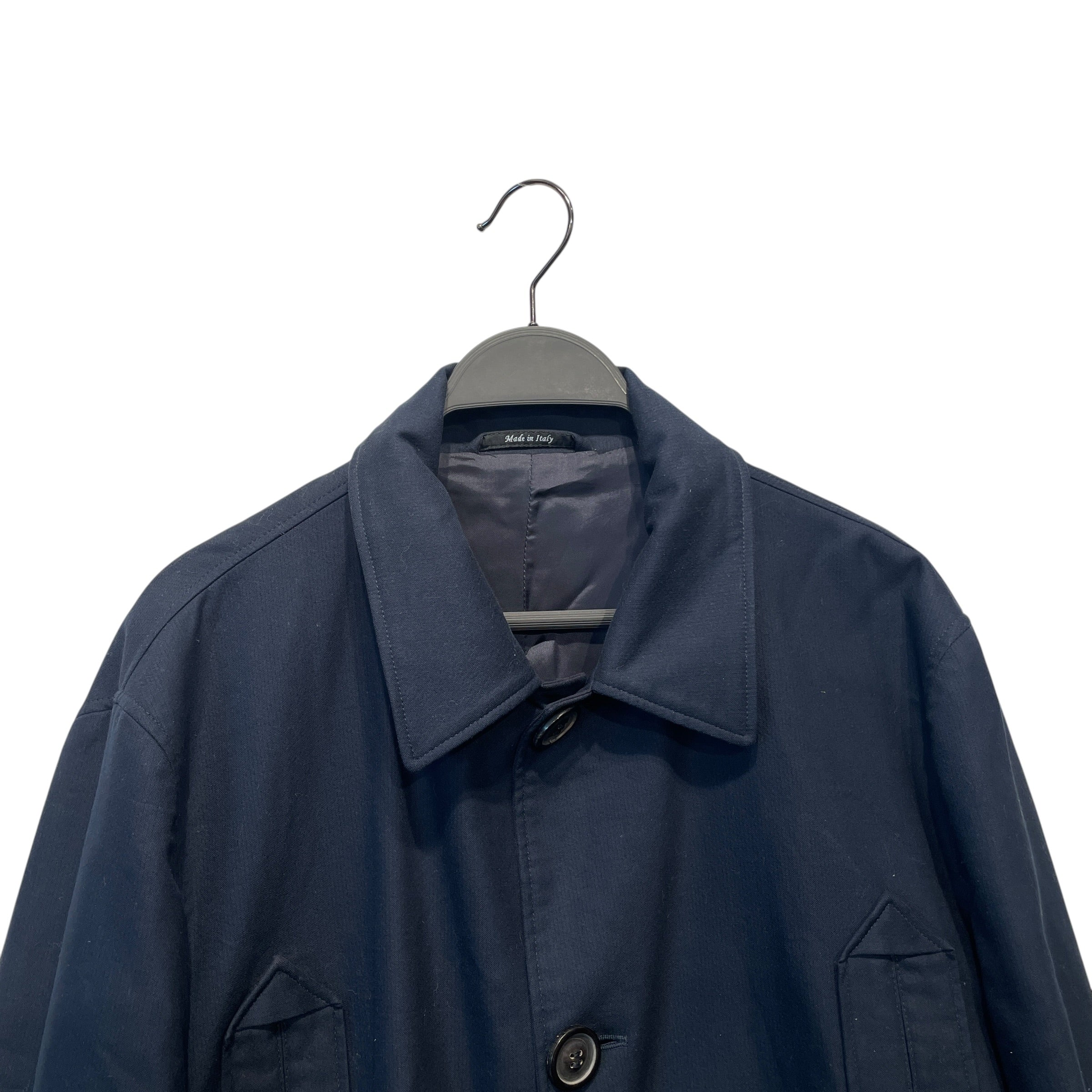 MAISON MARTIN MARIGELA/Coat/50/Cotton/NVY/ view 2