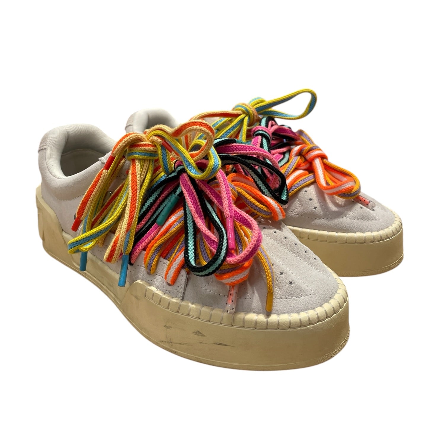 ANTA/Low-Sneakers/US 8/Suede/WHT/KAI HELA 8125A view 1