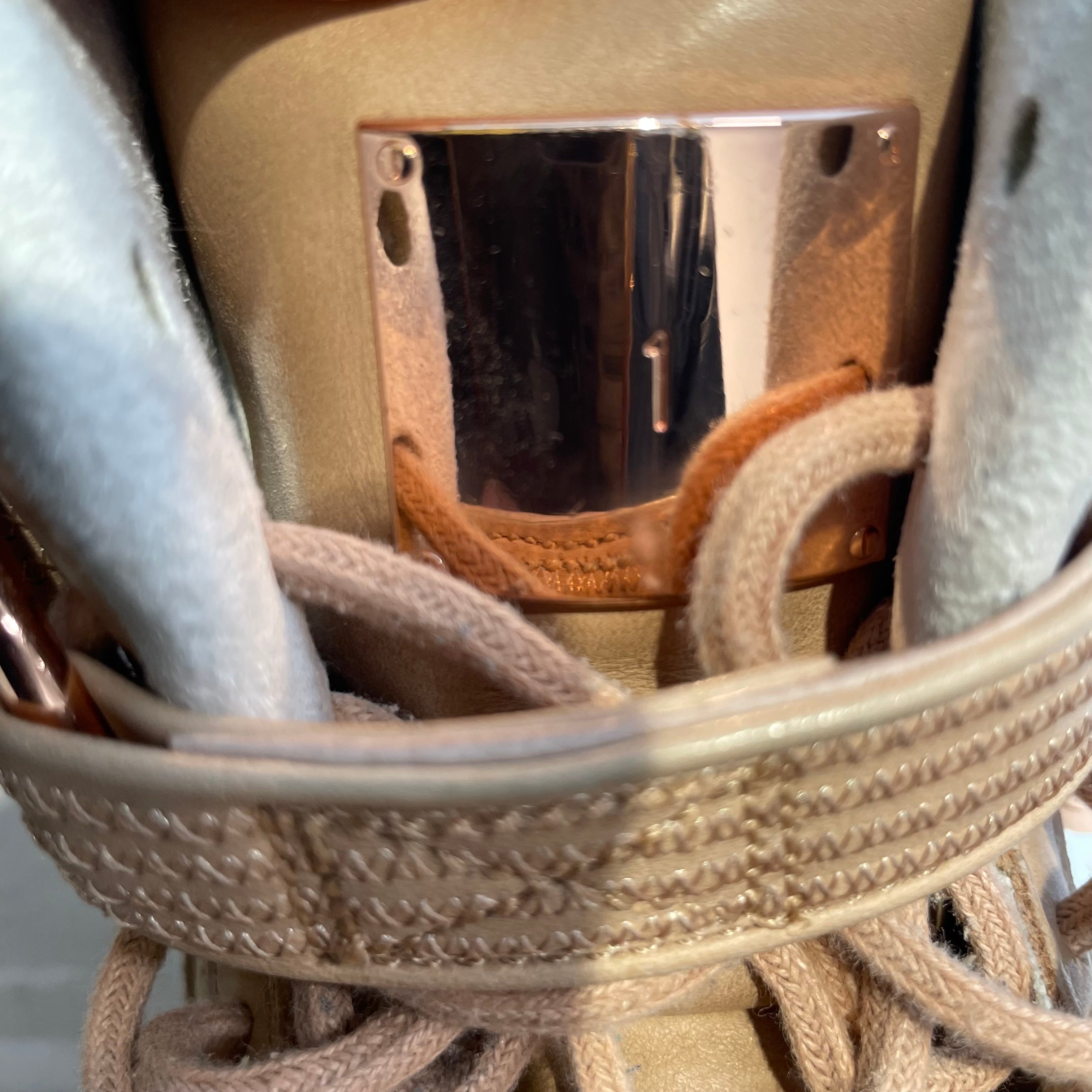 NIKE/Hi-Sneakers/US 10/Leather/BEG/vachetta tan view 4