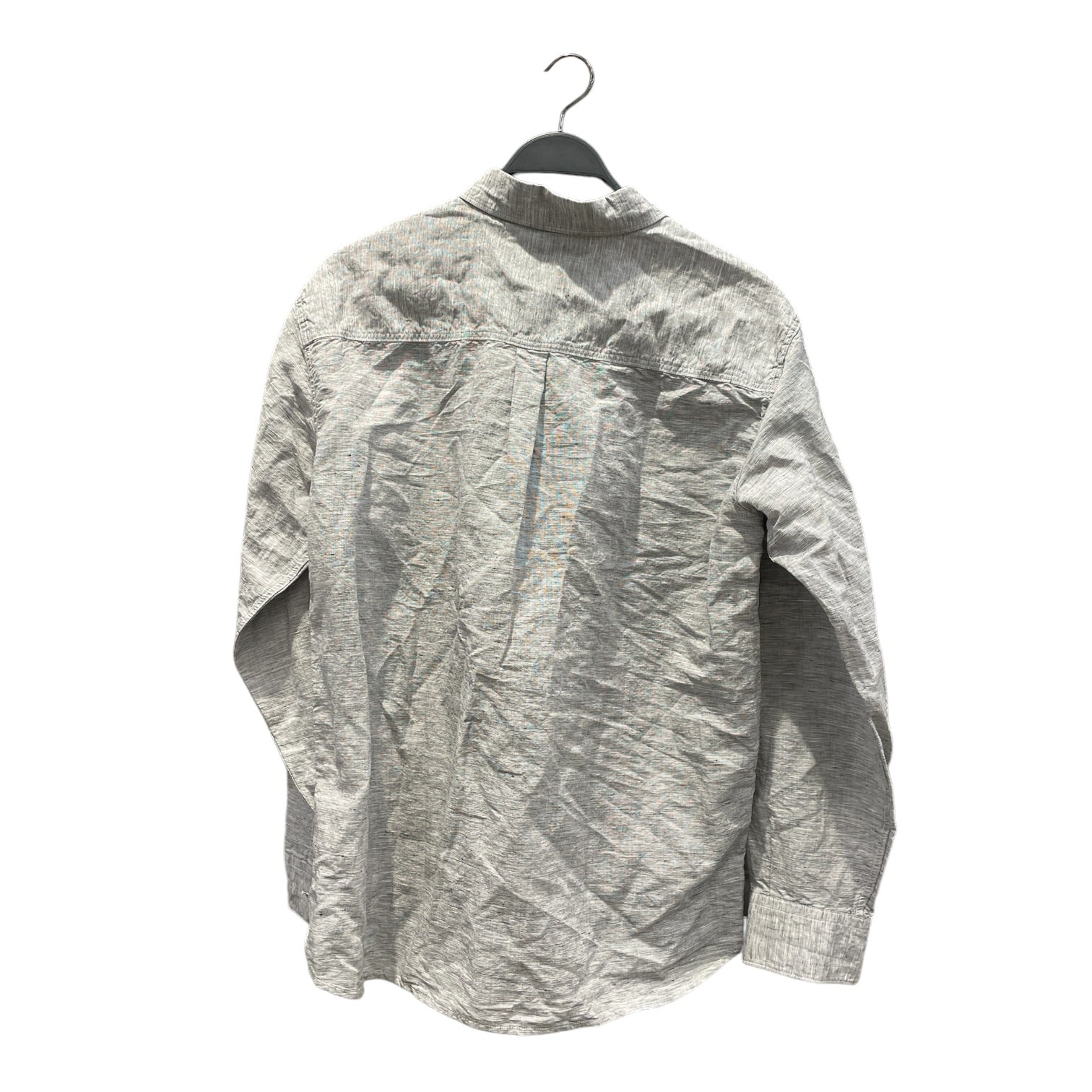 RATS/Polo Shirt/L/Cotton/GRY/Linen Button Up Grey Polo view 2