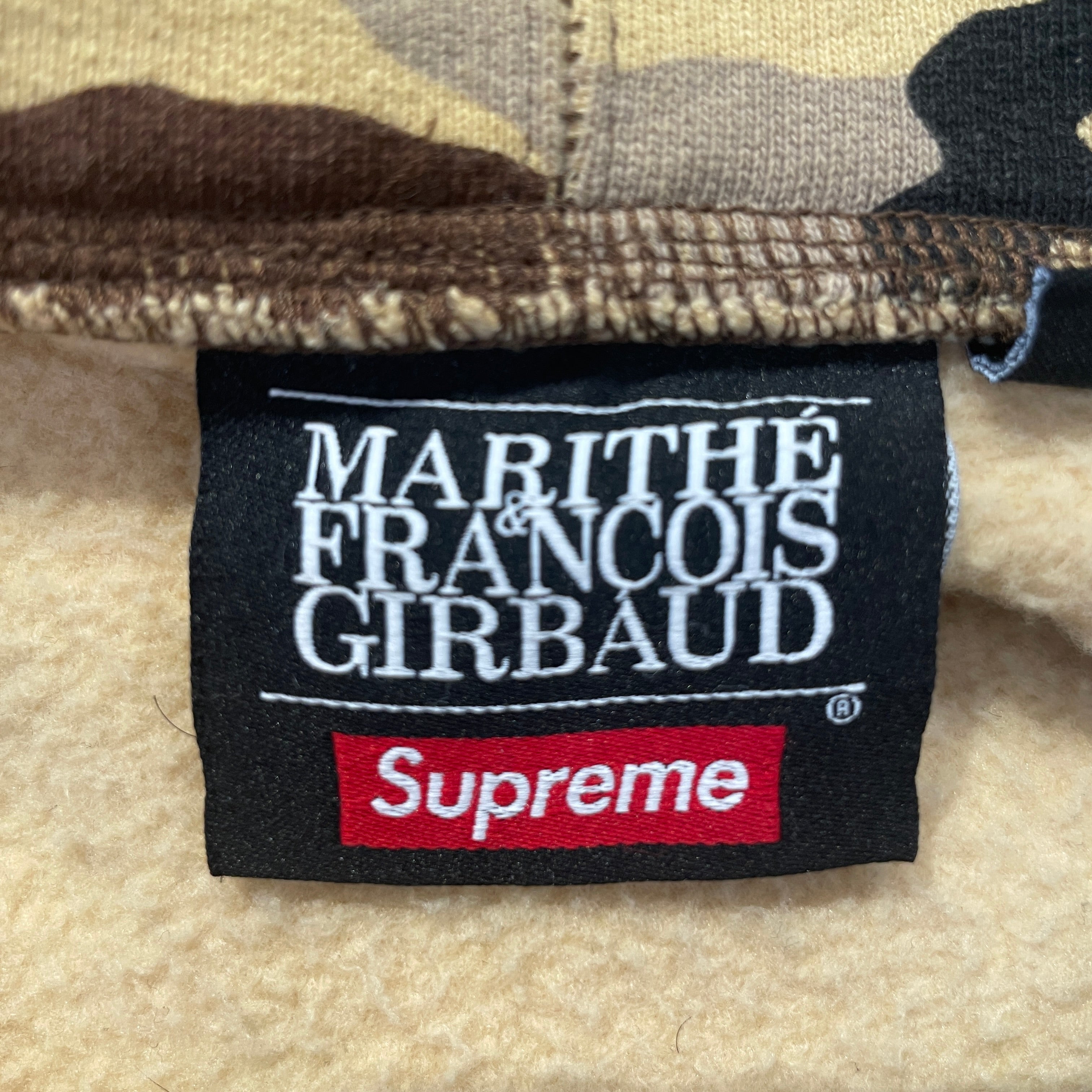 Supreme/MARITHE FRANCOIS GIRBAUD/Zip Up Hoodie/M/Camouflage/Cotton/MLT/ view 4