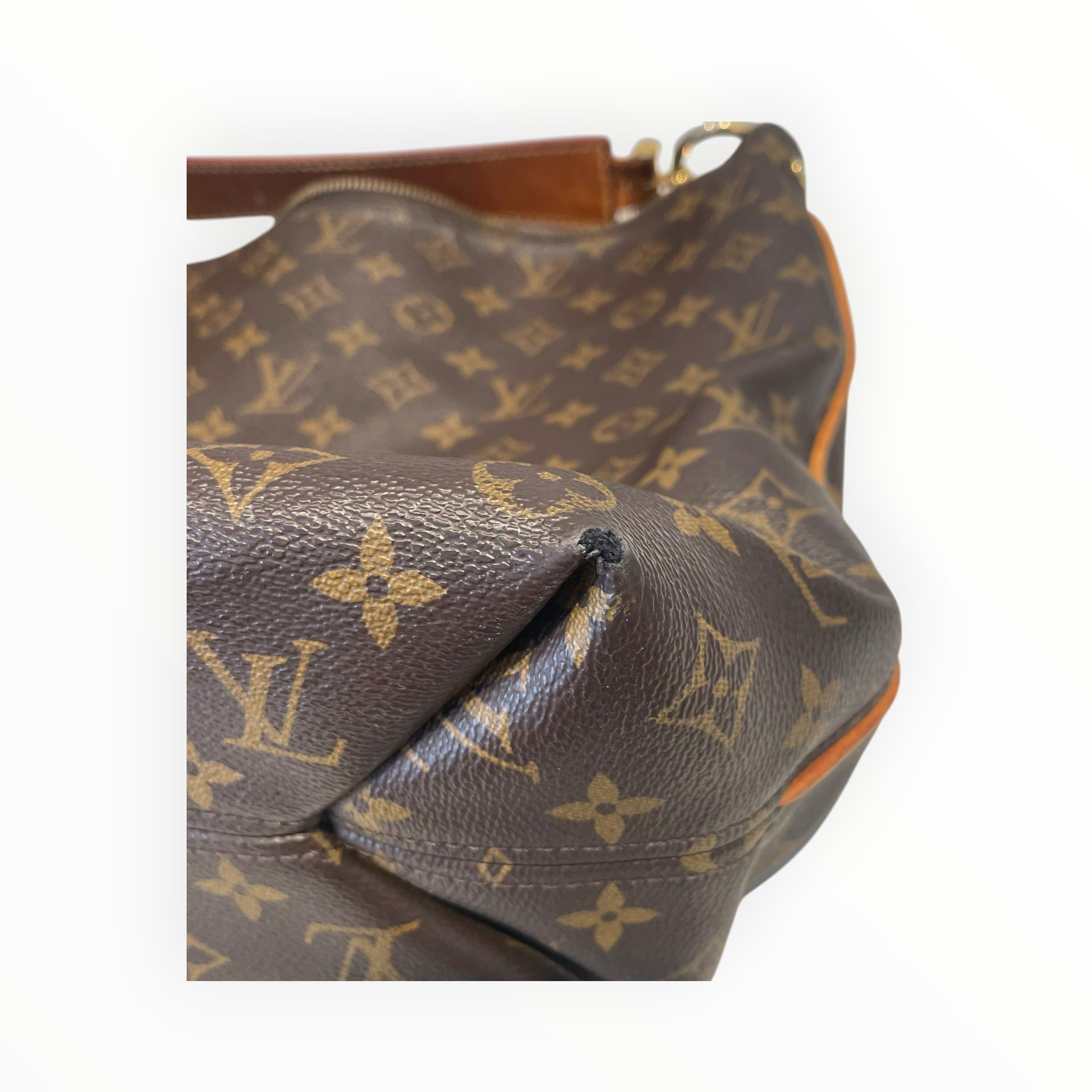 LOUIS VUITTON/Tote Bag/Leather/BRW/Sully PM view 10