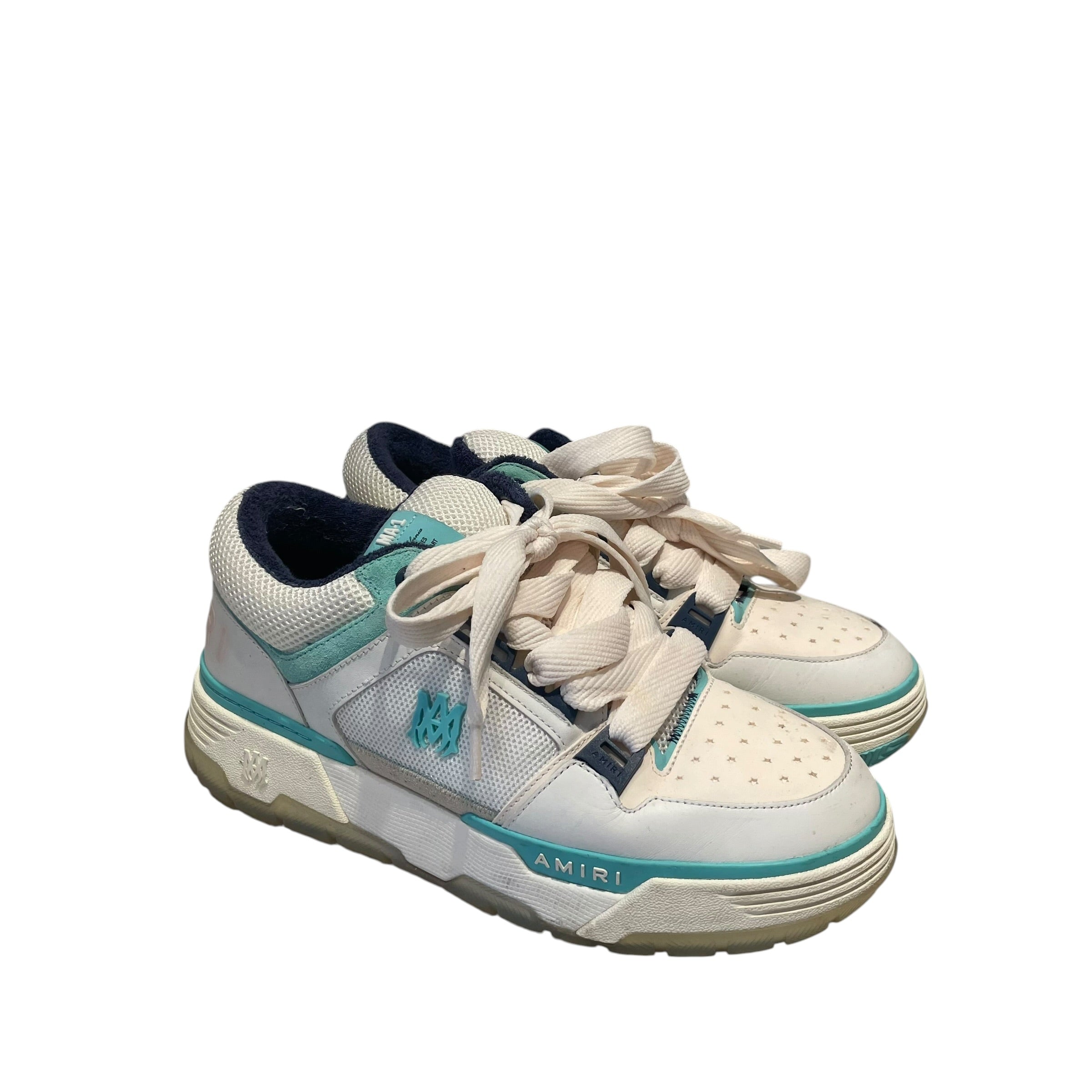 AMIRI/Low-Sneakers/US 12/Cotton/WHT/ view 1