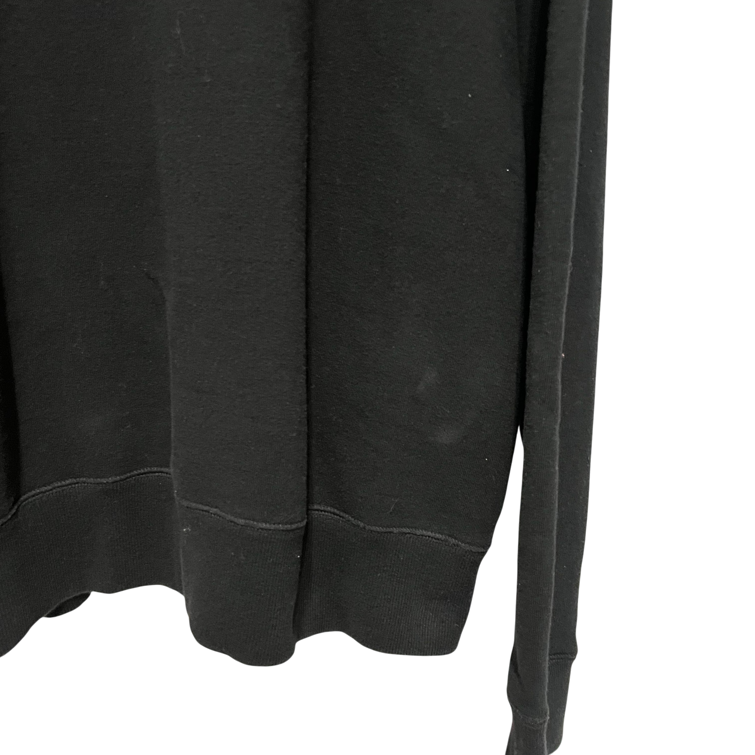 Sacai/FRAGMENT/Sweatshirt/L/Cotton/BLK/Pullover/mini blue graphic view 8