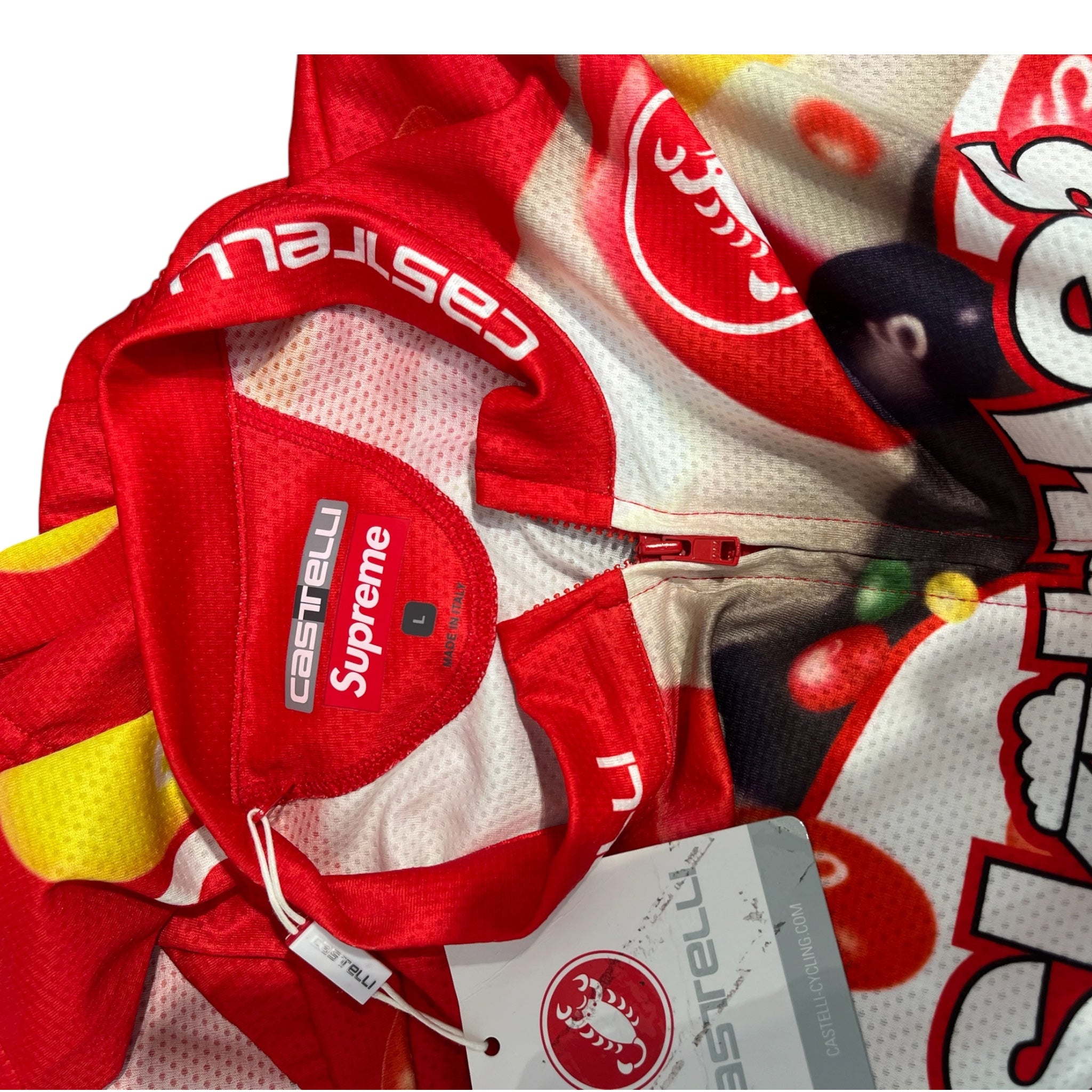 Supreme/Jacket/L/Polyester/RED/All Over Print/SKITTLES view 3