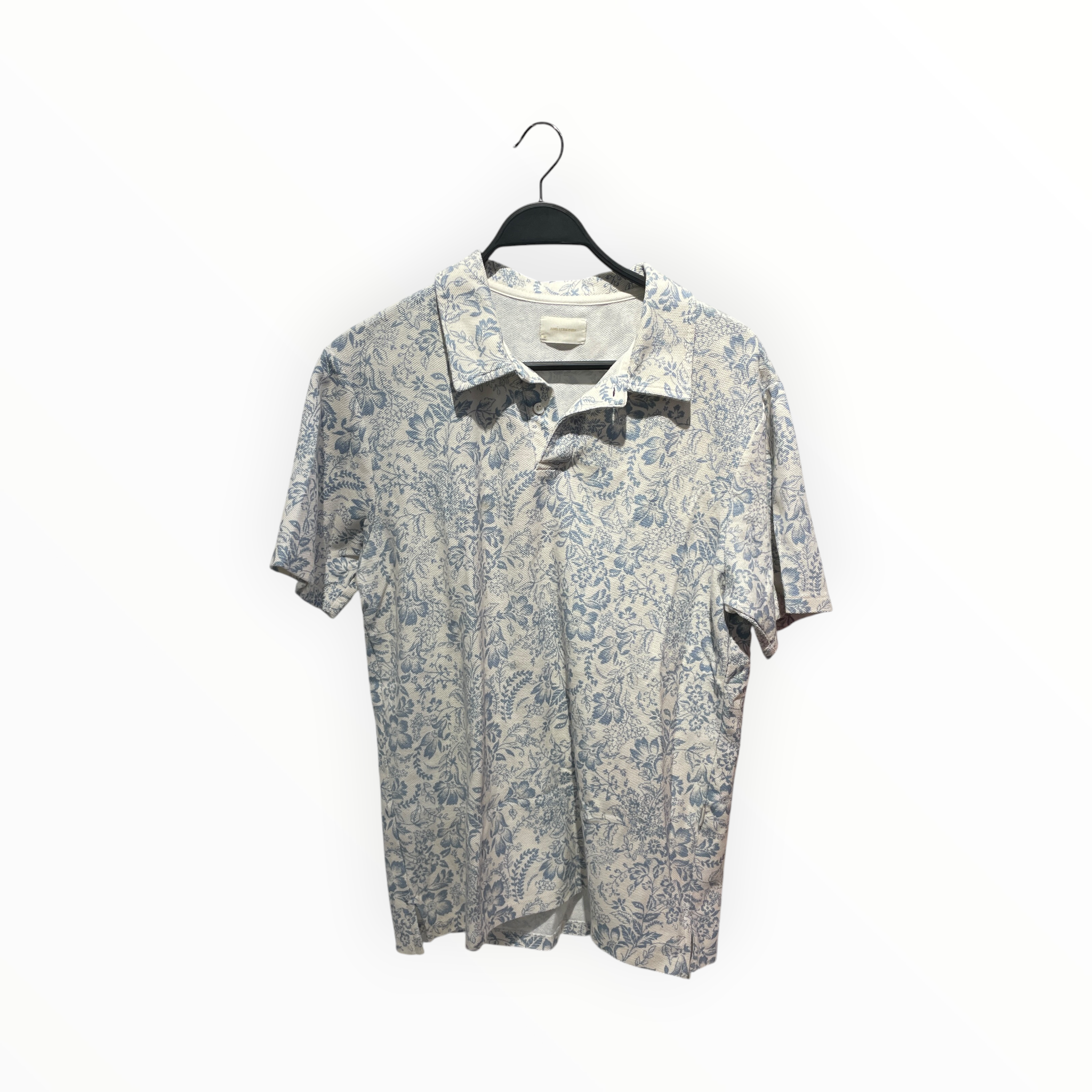 AIME LEON DORE/T-Shirt/M/Cotton/WHT/Floral Pattern/ view 1