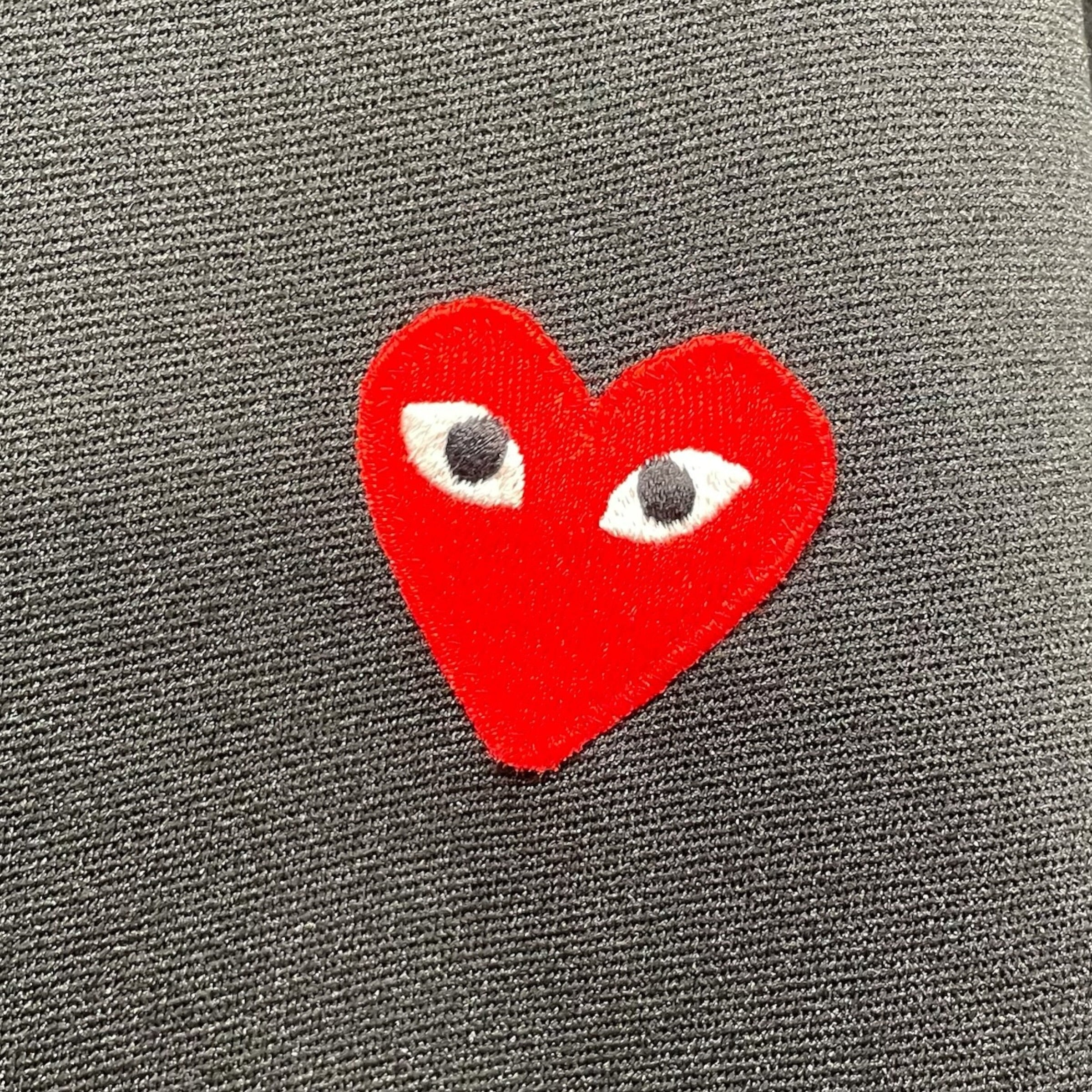 PLAY COMME des GARCONS/Hoodie/XL/Polyester/BLK/ view 3