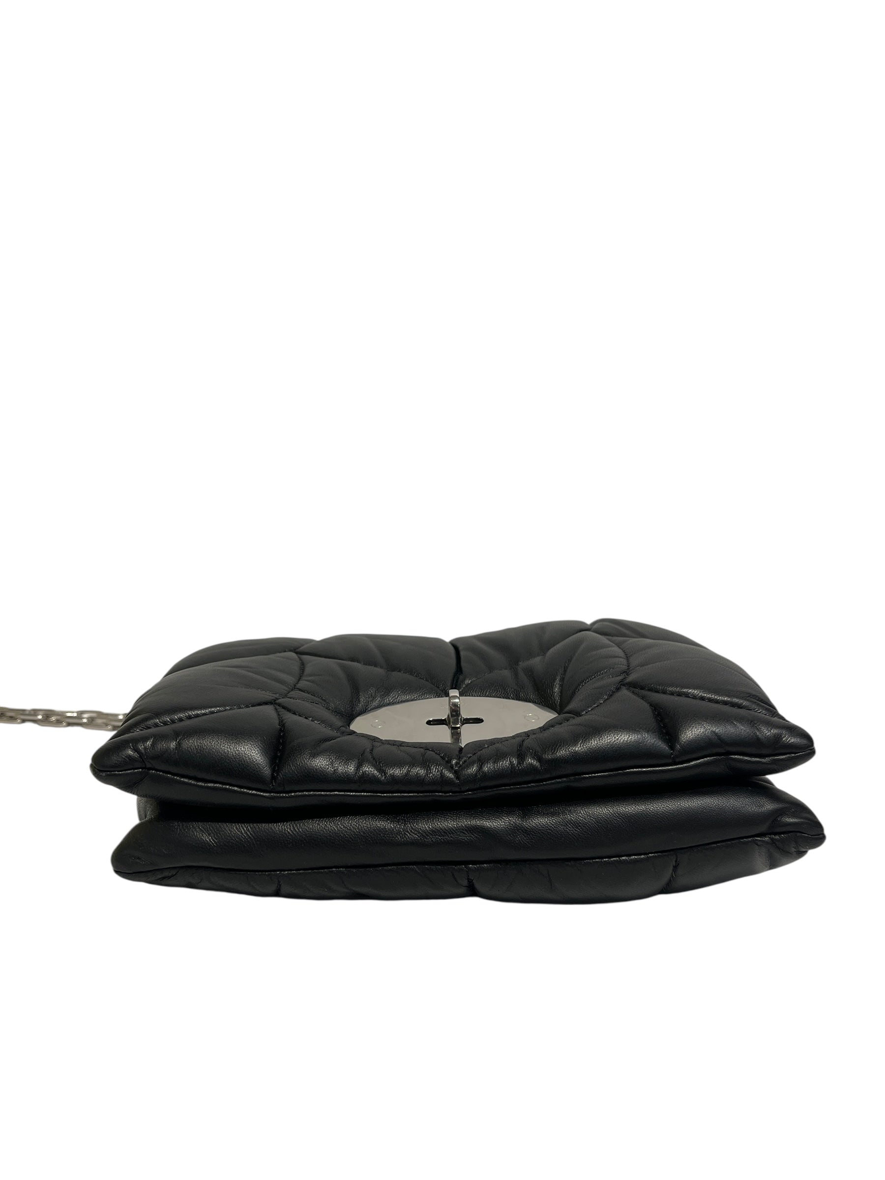 MULBERRY/Clutch Bag/Leather/BLK/QUILTED REMOVABLE STRAP view 5