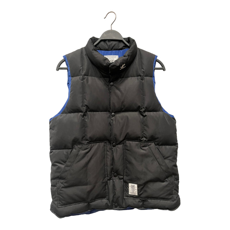 LUKER BY NEIGHBORHOOD/Puffer Vest/L/Black/Polyester/102TNLK-JKM01S/102TNLK-JKM01S MLT