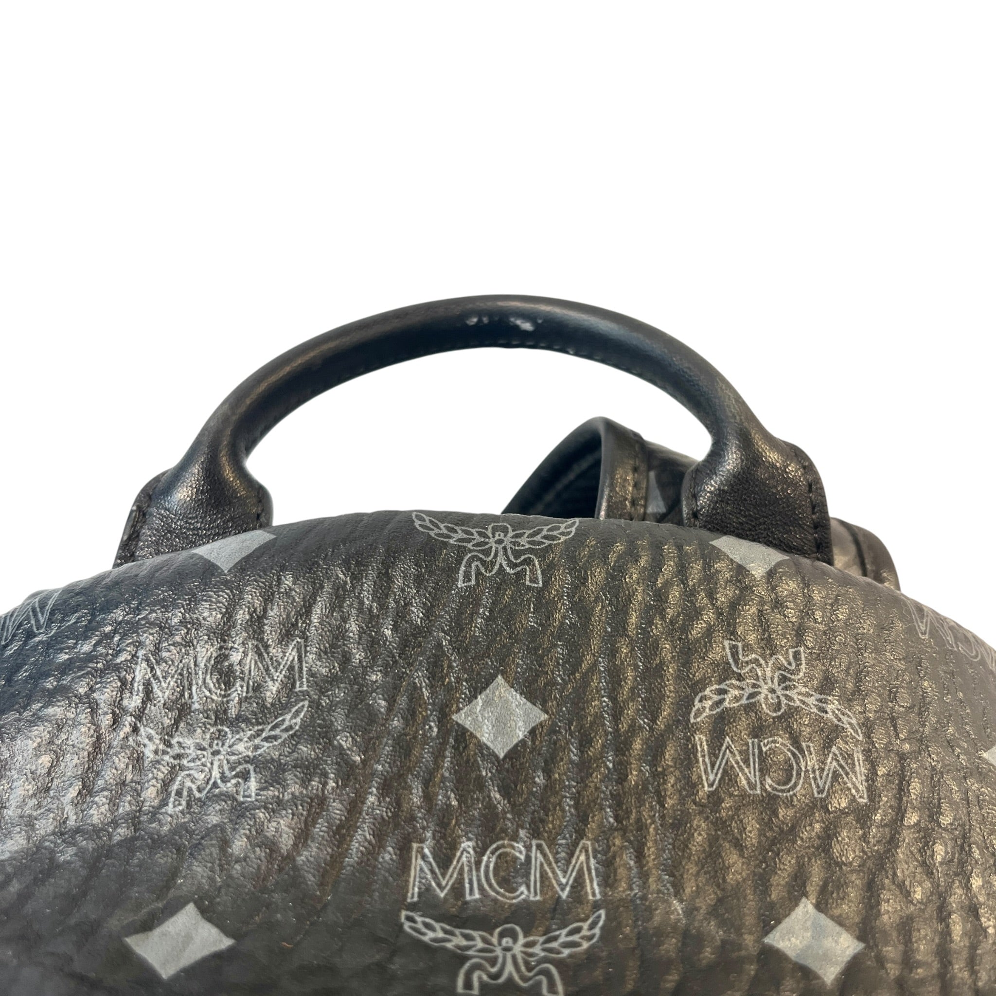 MCM/Backpack/Monogram/Leather/BLK/J8601/VISETOS COATED CANVAS view 6