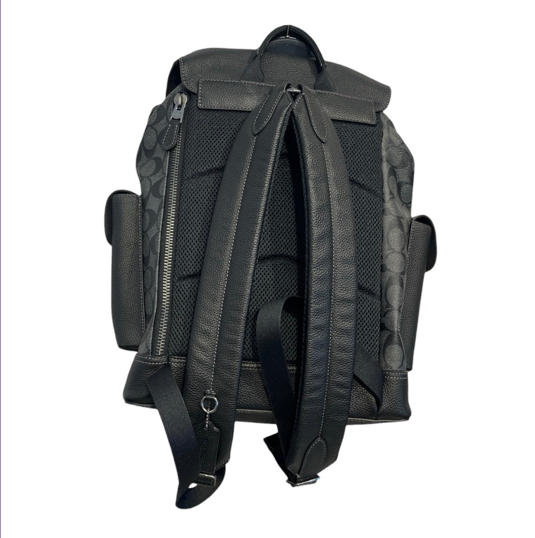 COACH/Backpack/Monogram/Leather/BLK/HUDSON BACKPACK view 2