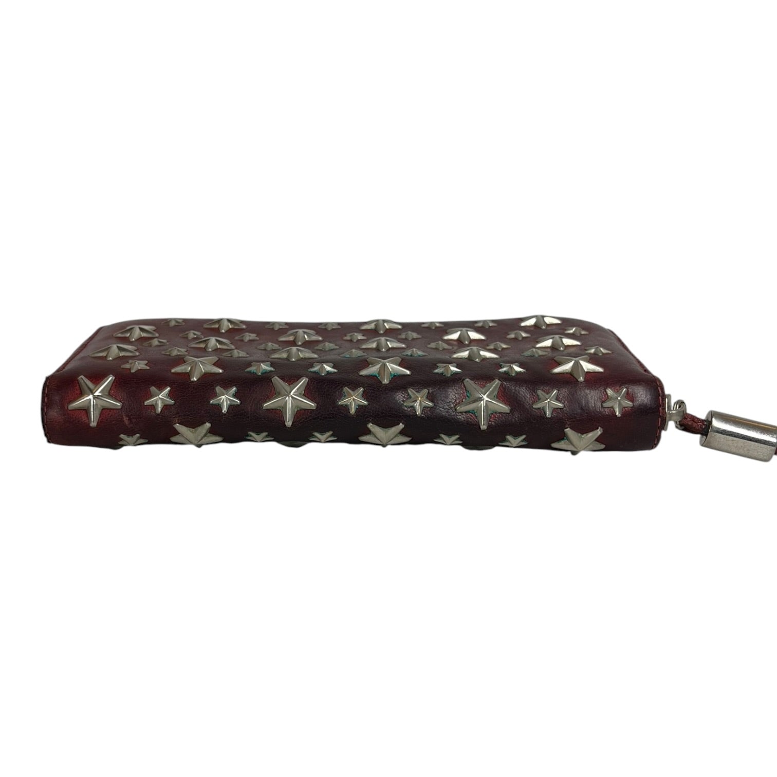 JIMMY CHOO/Long Wallet/Leather/BRD/Star Studded wallet view 3