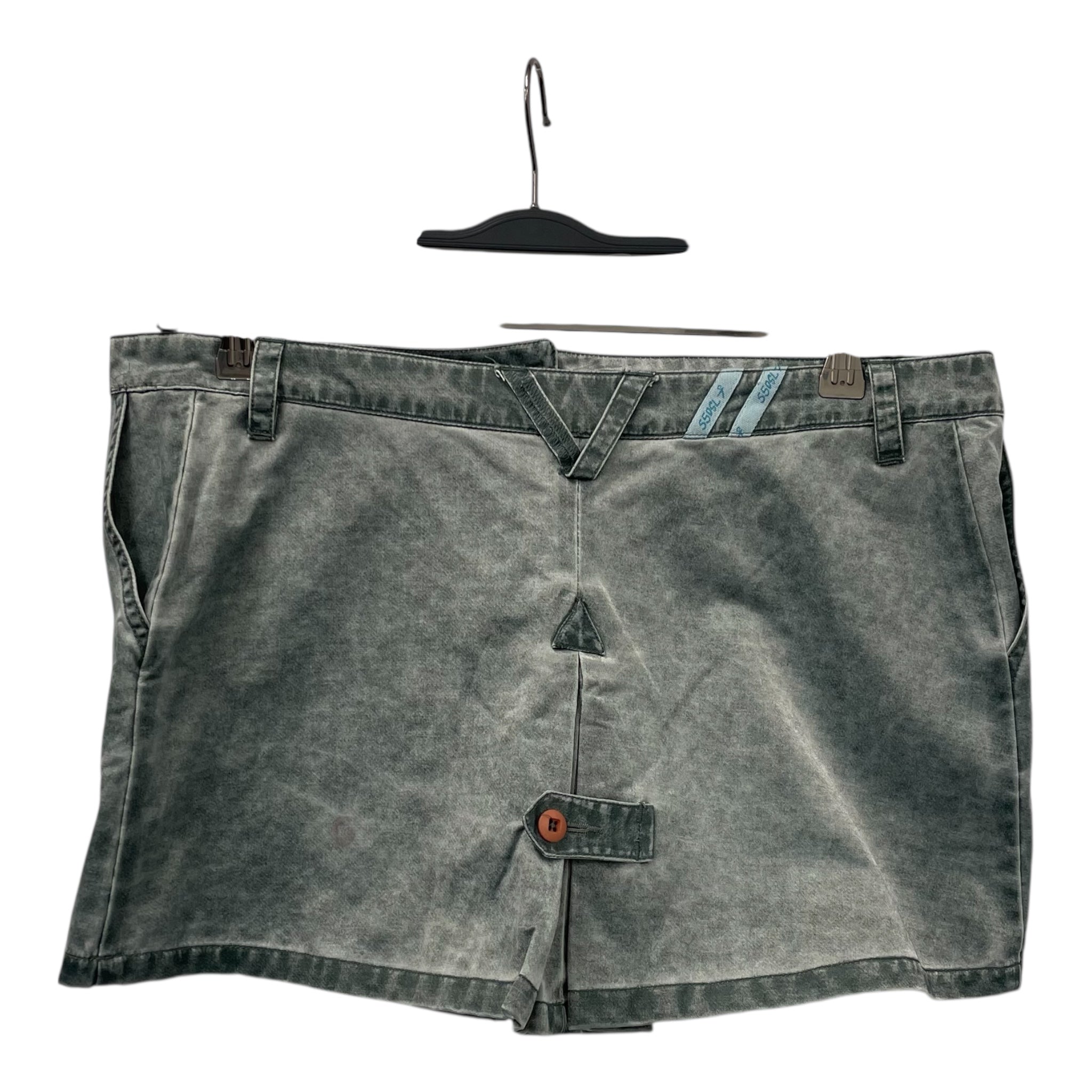 DIESEL/Skirt/S/Cotton/GRN/6 BUTTONS / FRONT POCKET view 2