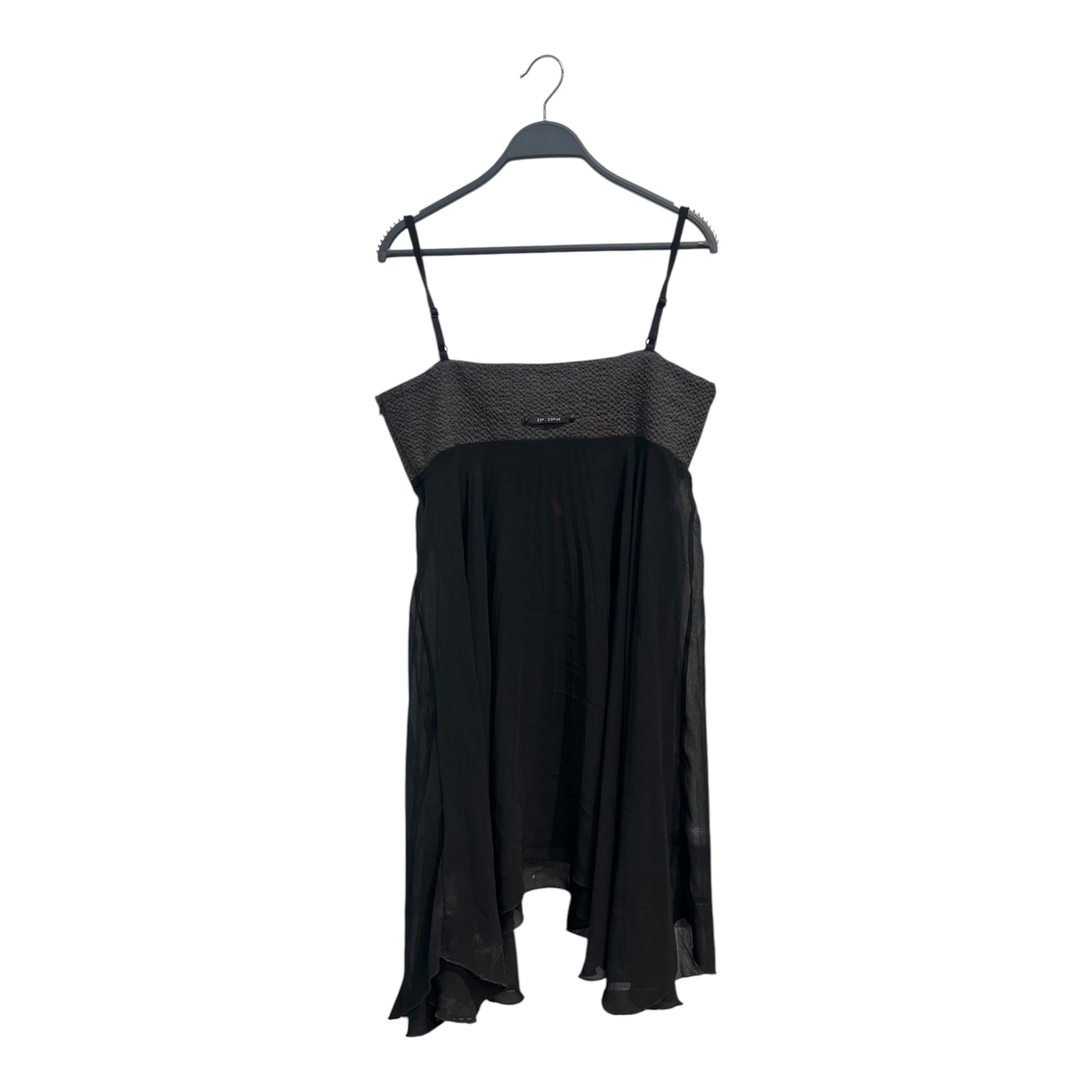 cop.copine/Vintage/SS Dress/Polyester/BLK/BLACK SHEER DRESS view 2