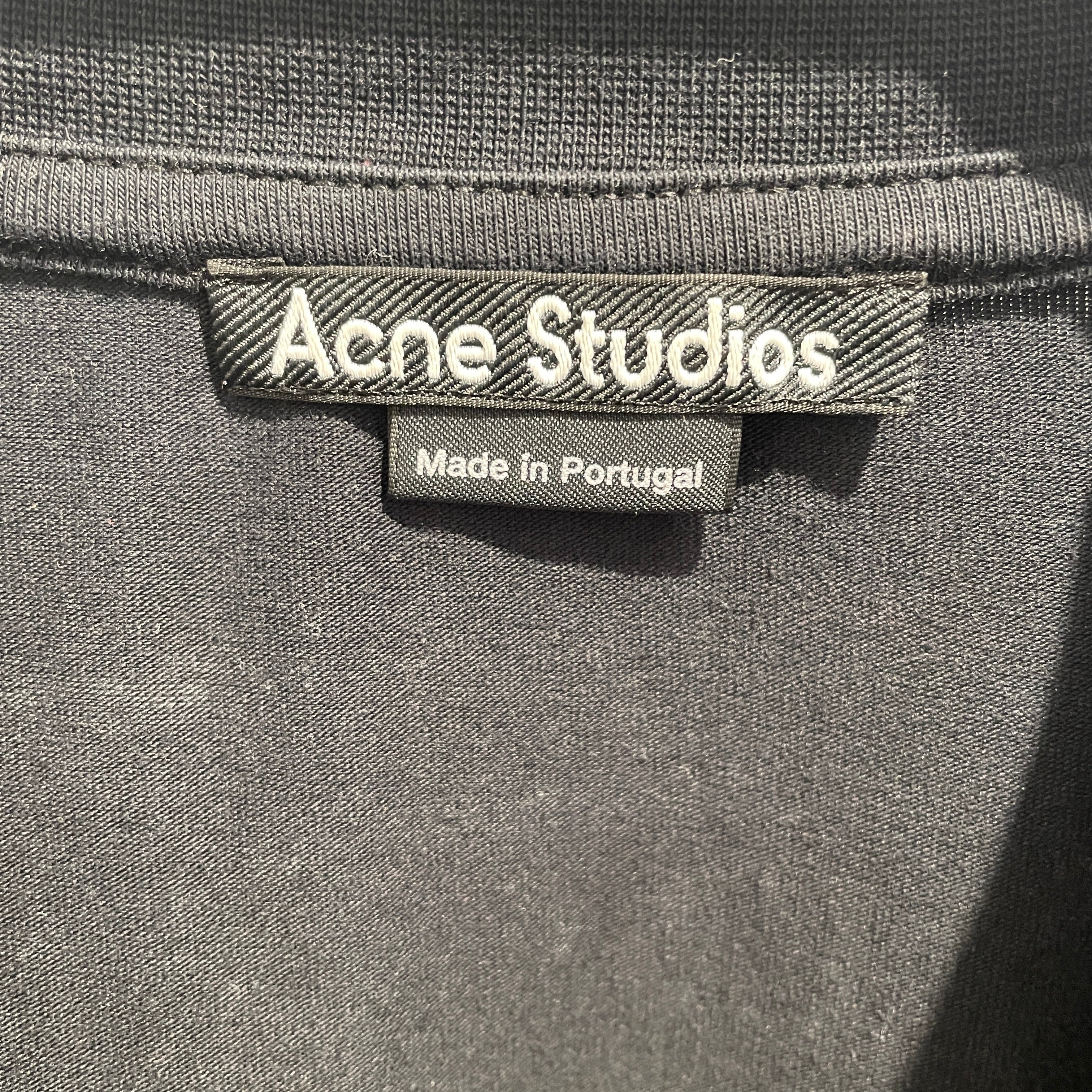 Acne Studios/T-Shirt/M/Cotton/BLK/Graphic/Lovers in the water view 3