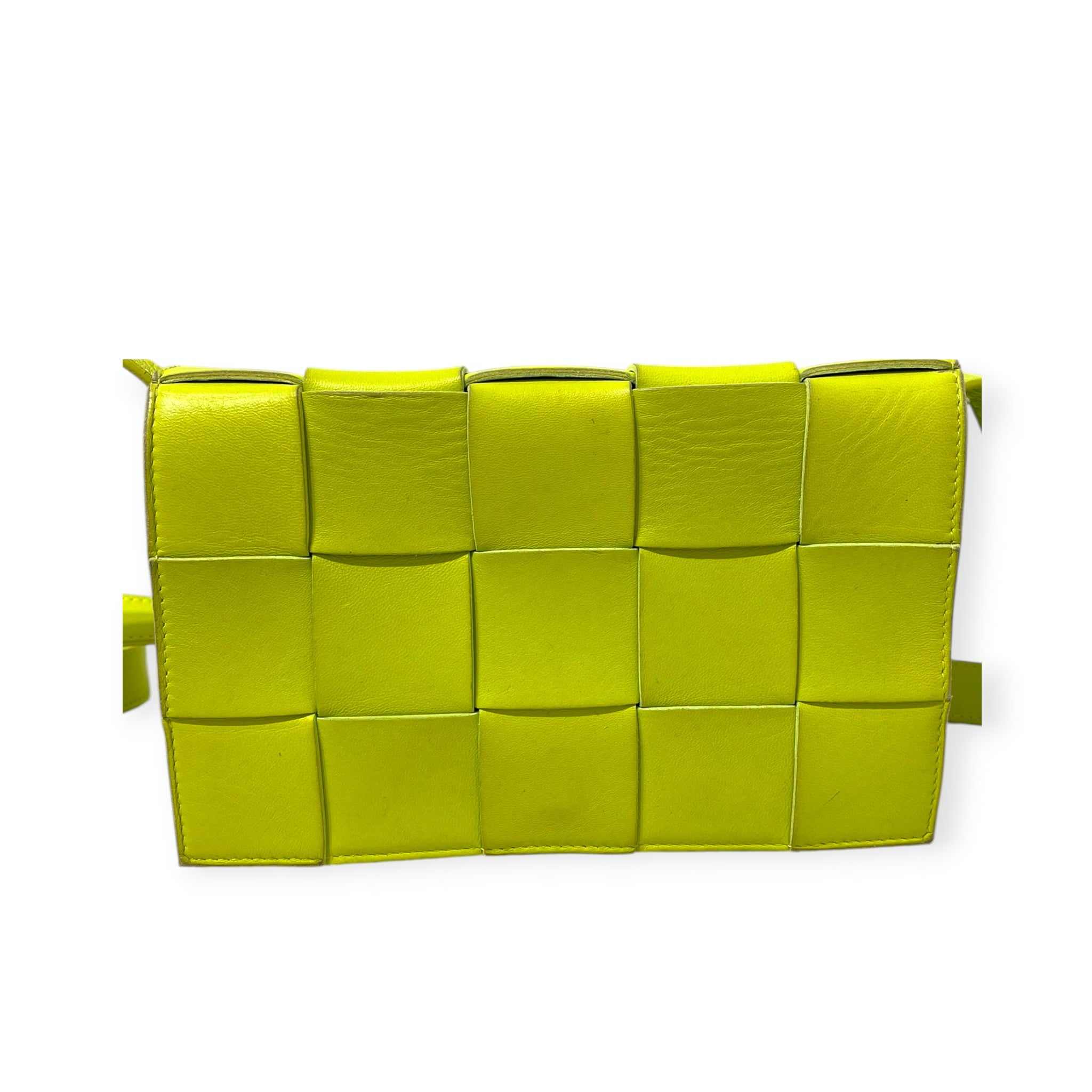 BOTTEGA VENETA/Bag/Leather/GRN/NEON CASETTE BAG view 1