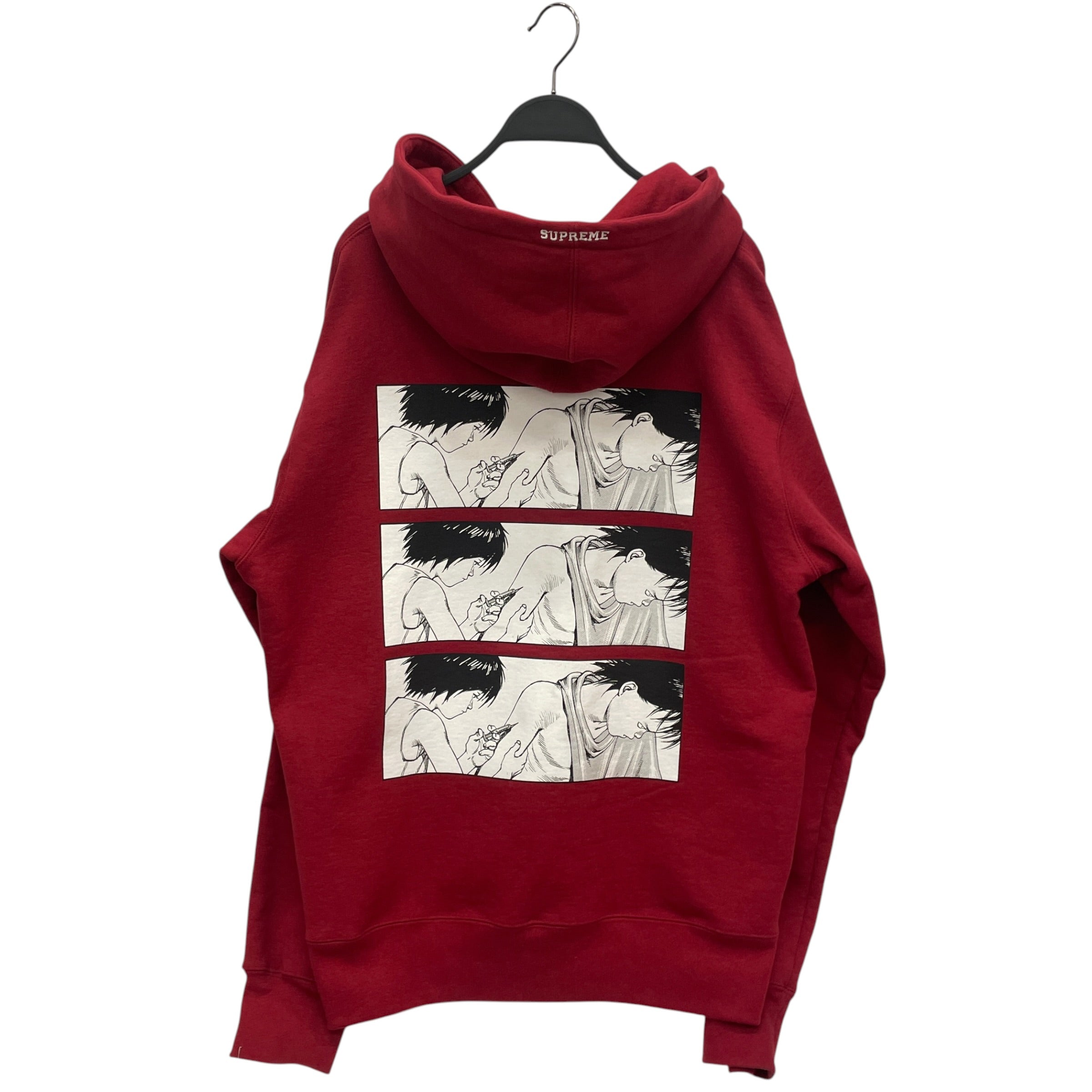 Supreme/Zip Up Hoodie/XL/Cotton/RED/AKIRA ZIP UP view 2