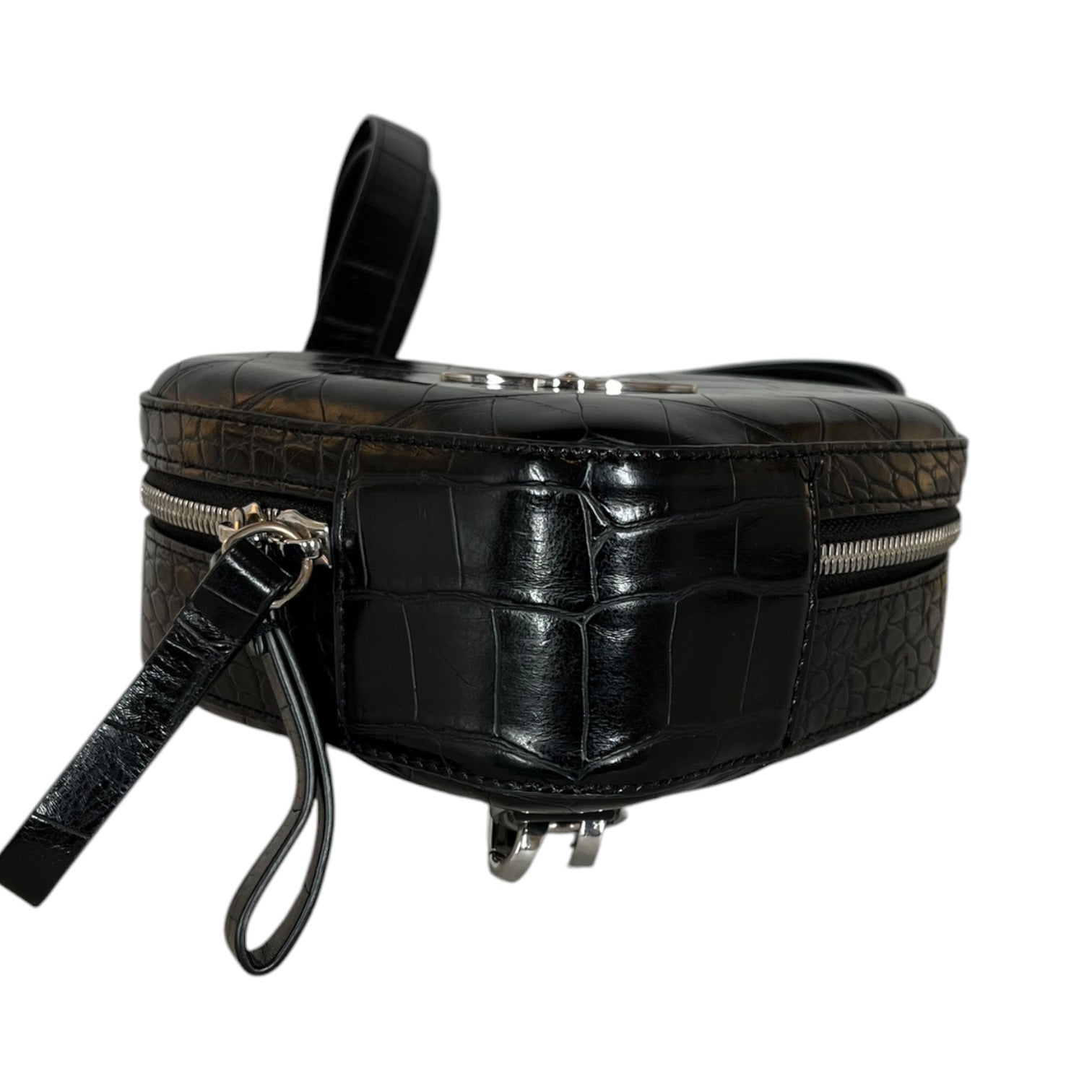 Vivienne Westwood/Backpack/Leather/BLK/heart shaped backpack view 5
