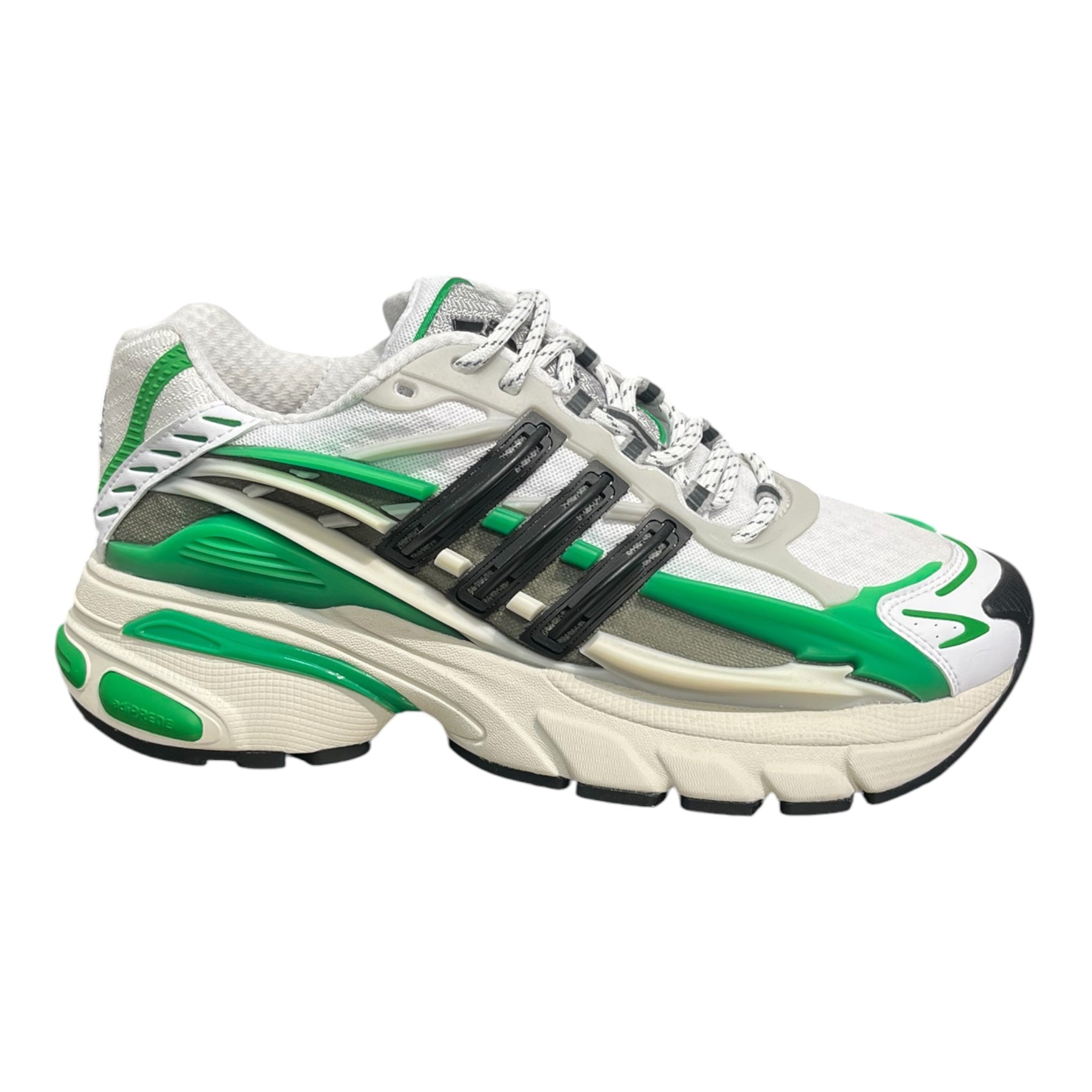 adidas/Hi-Sneakers/US 8.5/MLT/JELLYFISH GRN BLK 3 STRIPES view 4