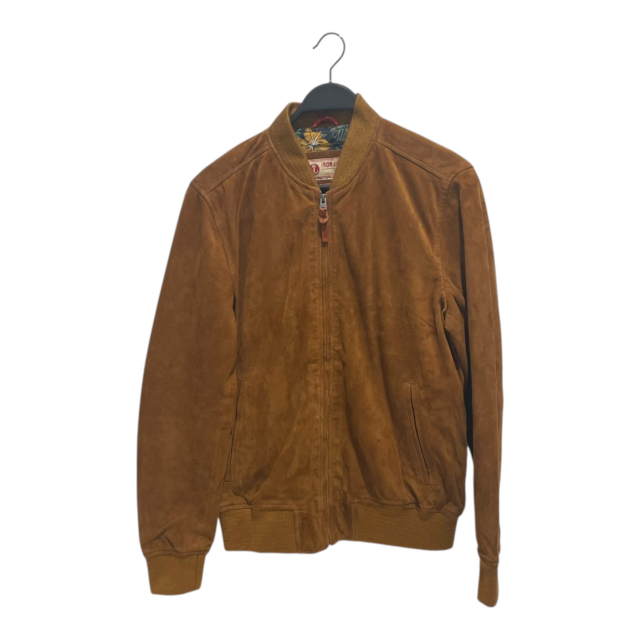 Iron & Resin/Jacket/S/Suede/CML/Goat suede bomber view 1