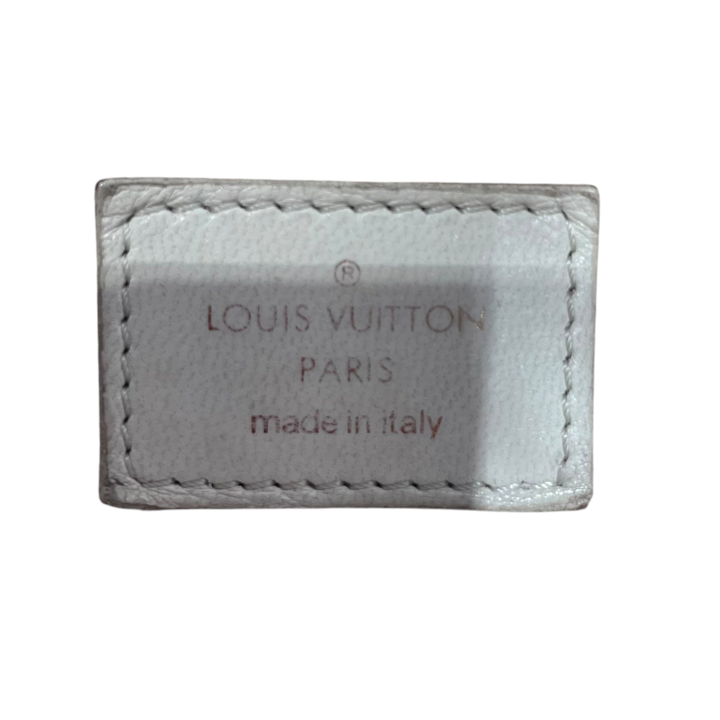 LOUIS VUITTON/Bag/Leather/WHT/Rivieting Bag view 5