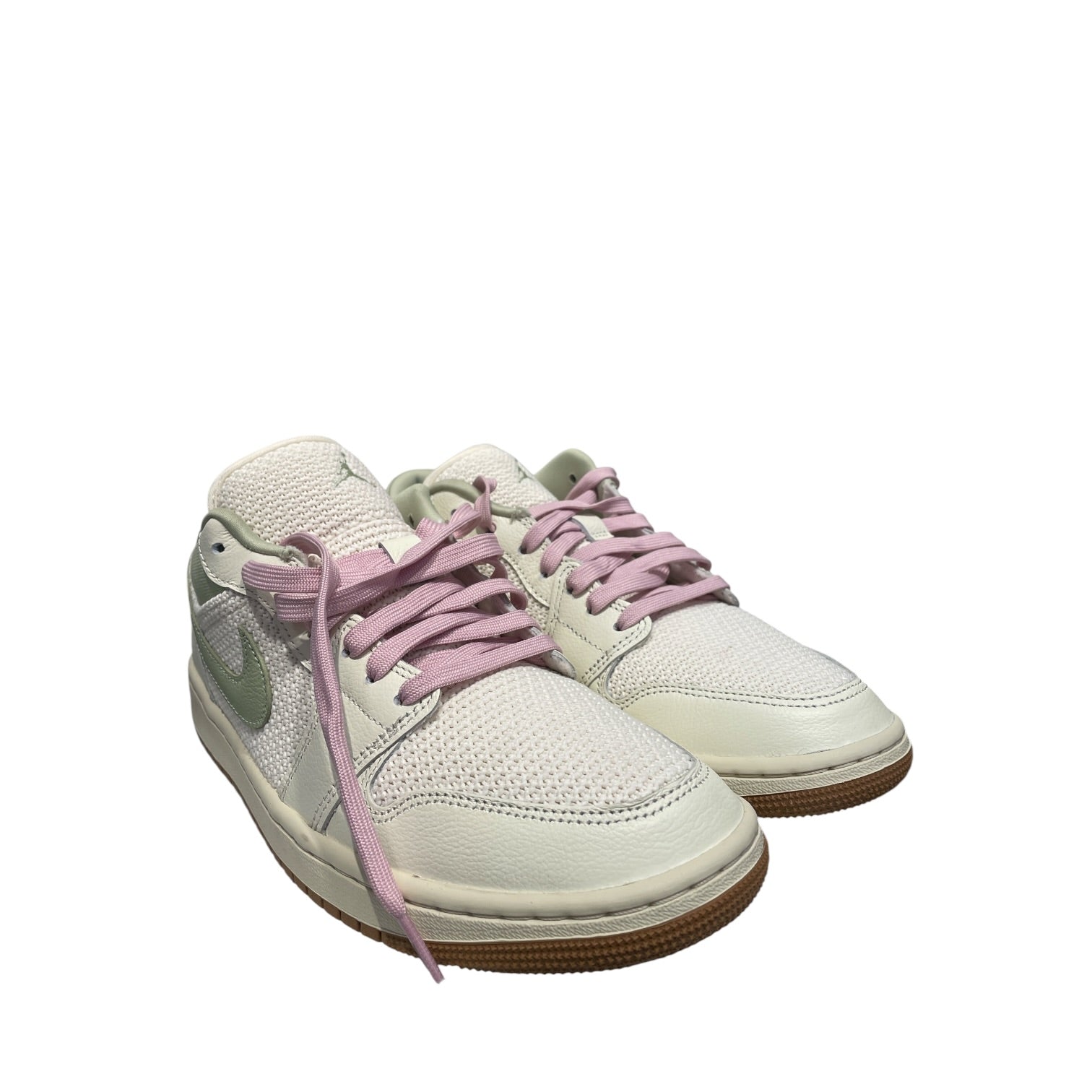 NIKE/Low-Sneakers/US 10.5/Cotton/CRM/JORDAN 1 OLIVE AURA II0569-100 view 1