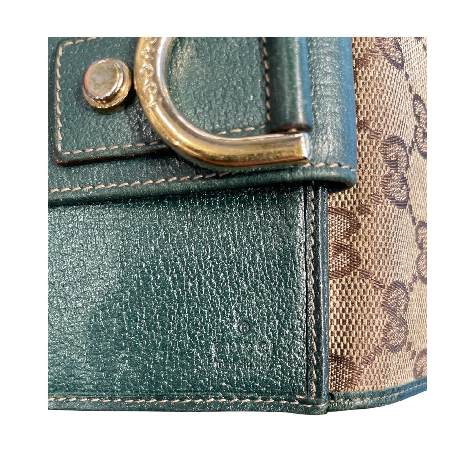 GUCCI/Bifold Wallet/Monogram/BRW/M's/ view 3