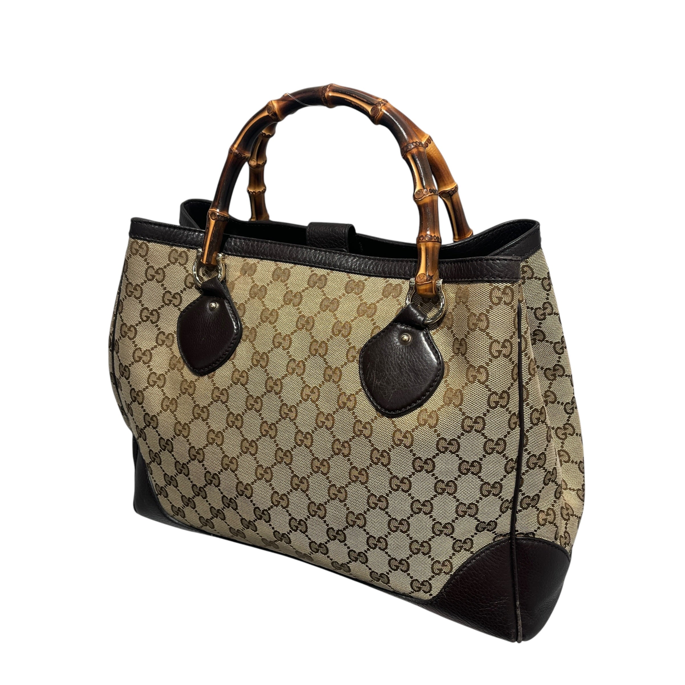 GUCCI/Tote Bag/Monogram/Cotton/BRW/diana tote 282317 203998 view 8