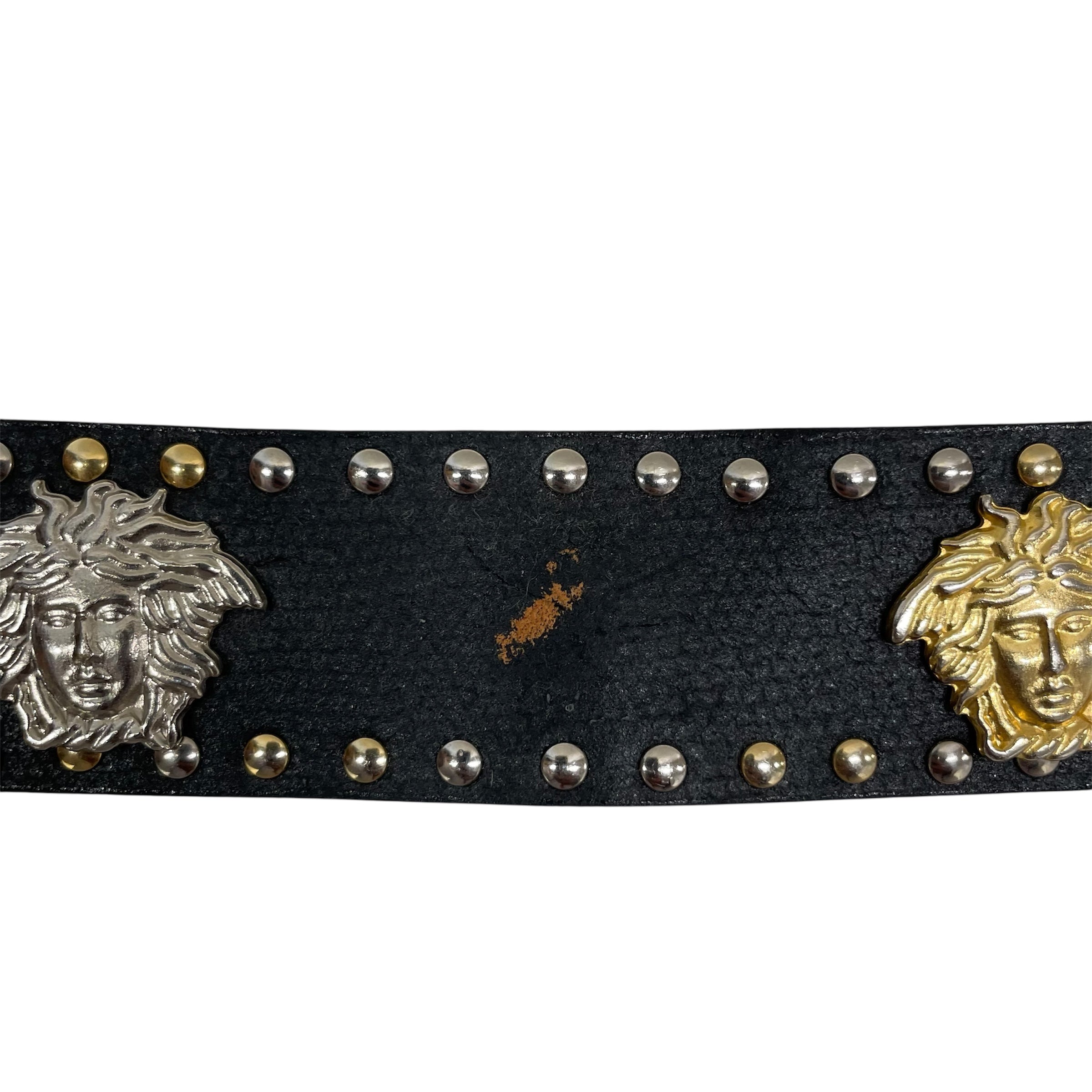 GIANNI VERSACE/Accessories/Leather/BLK/versace belt medussa heads view 5