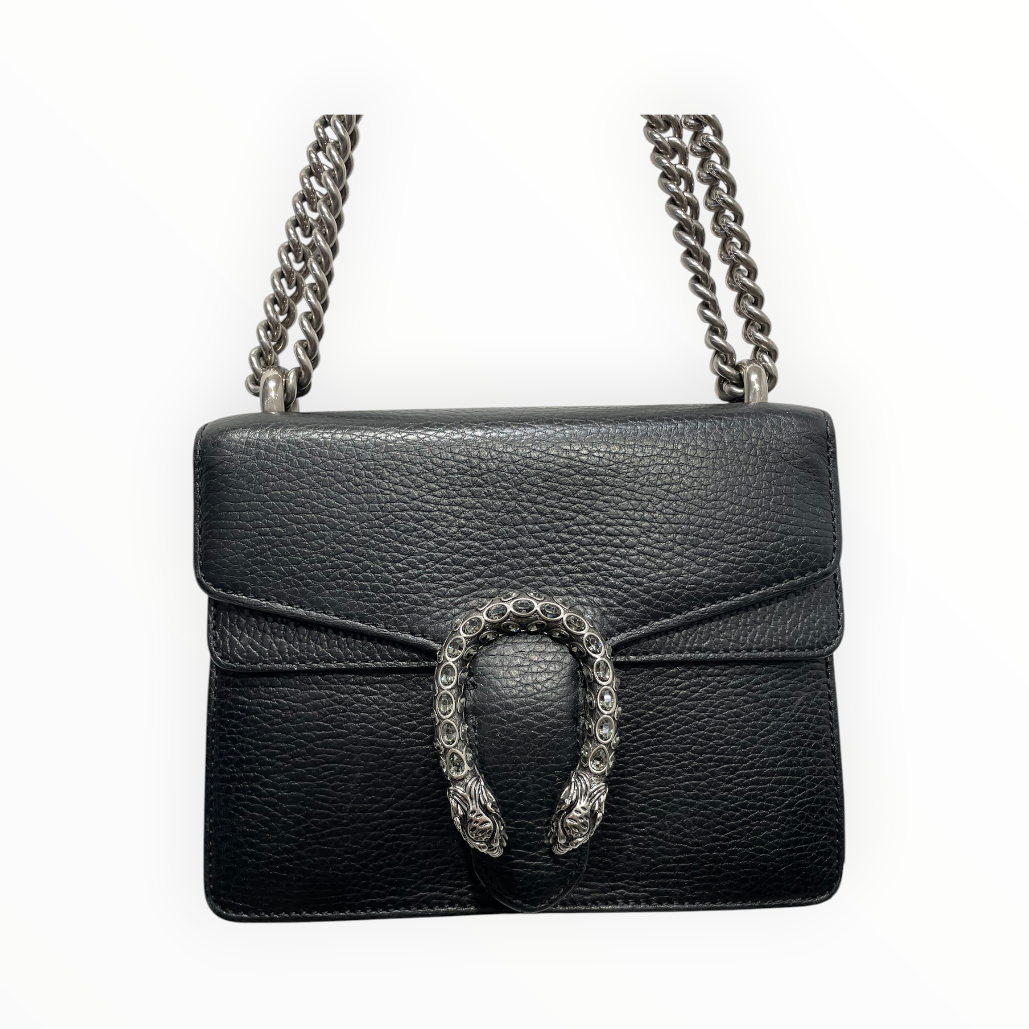 GUCCI/Cross Body Bag/Leather/BLK/DIONYSUS view 5