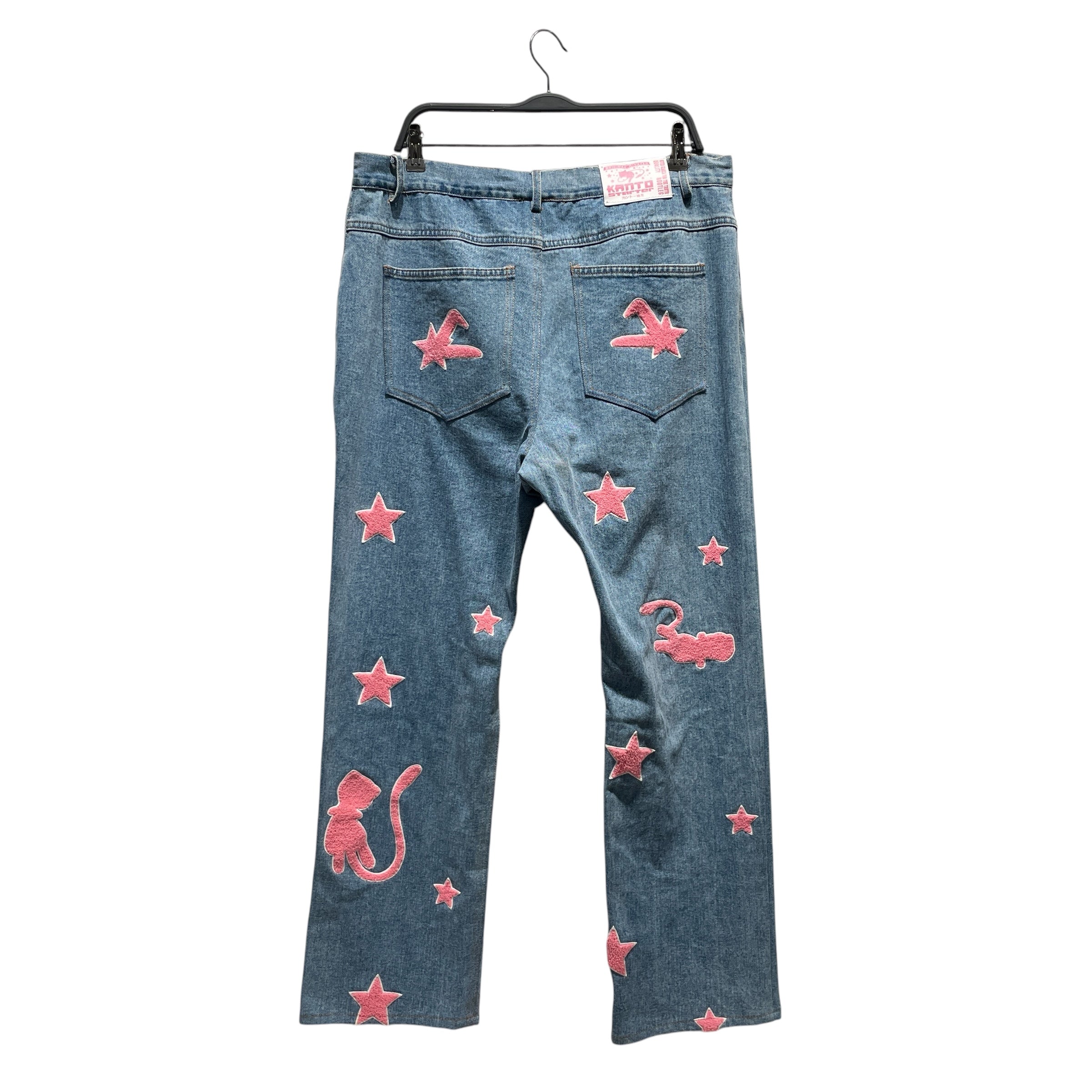 KANTO STARTER/Pants/XXL/Cotton/BLU/RARE MEWTWO view 2