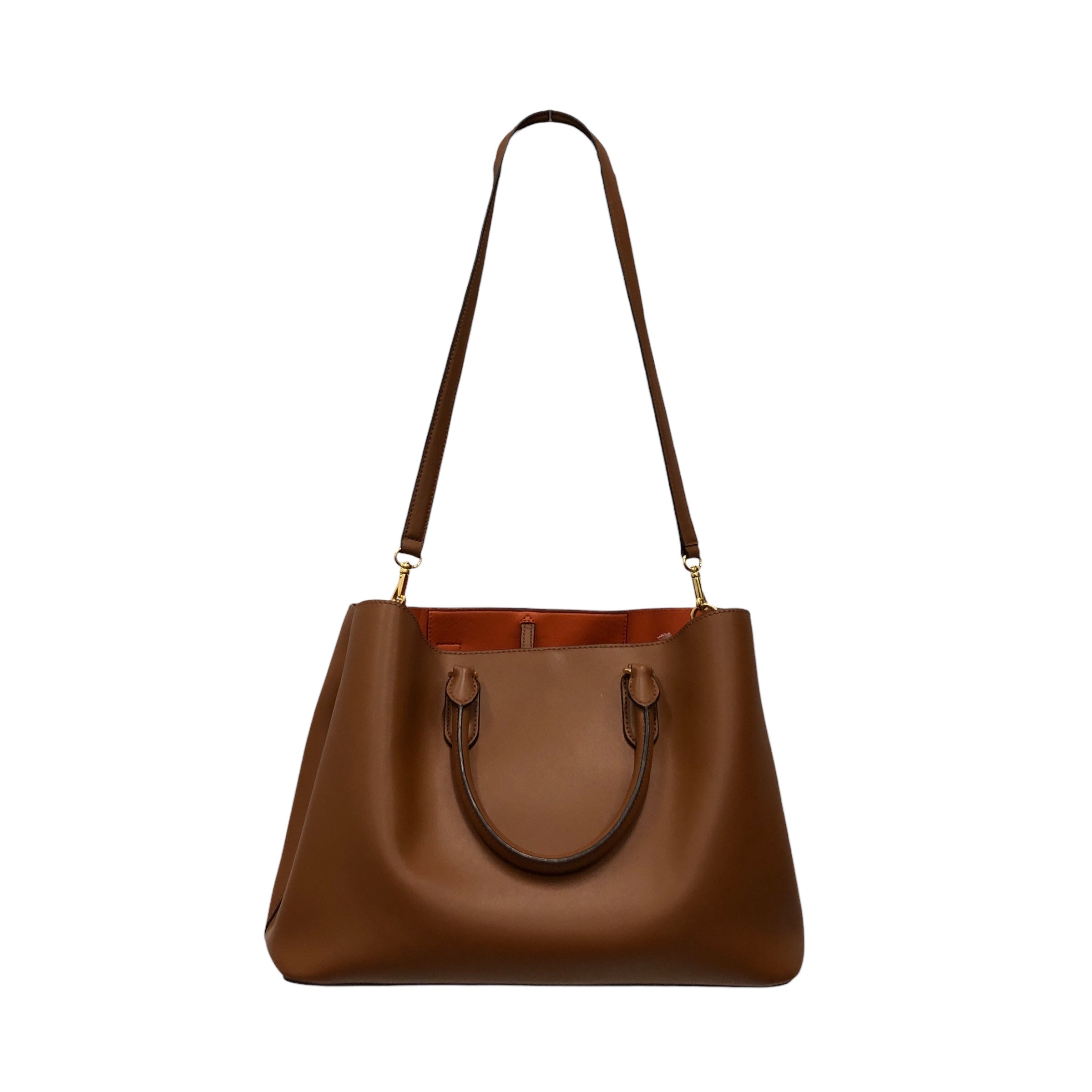 RALPH LAUREN/Tote Bag/Leather/CML/ view 2