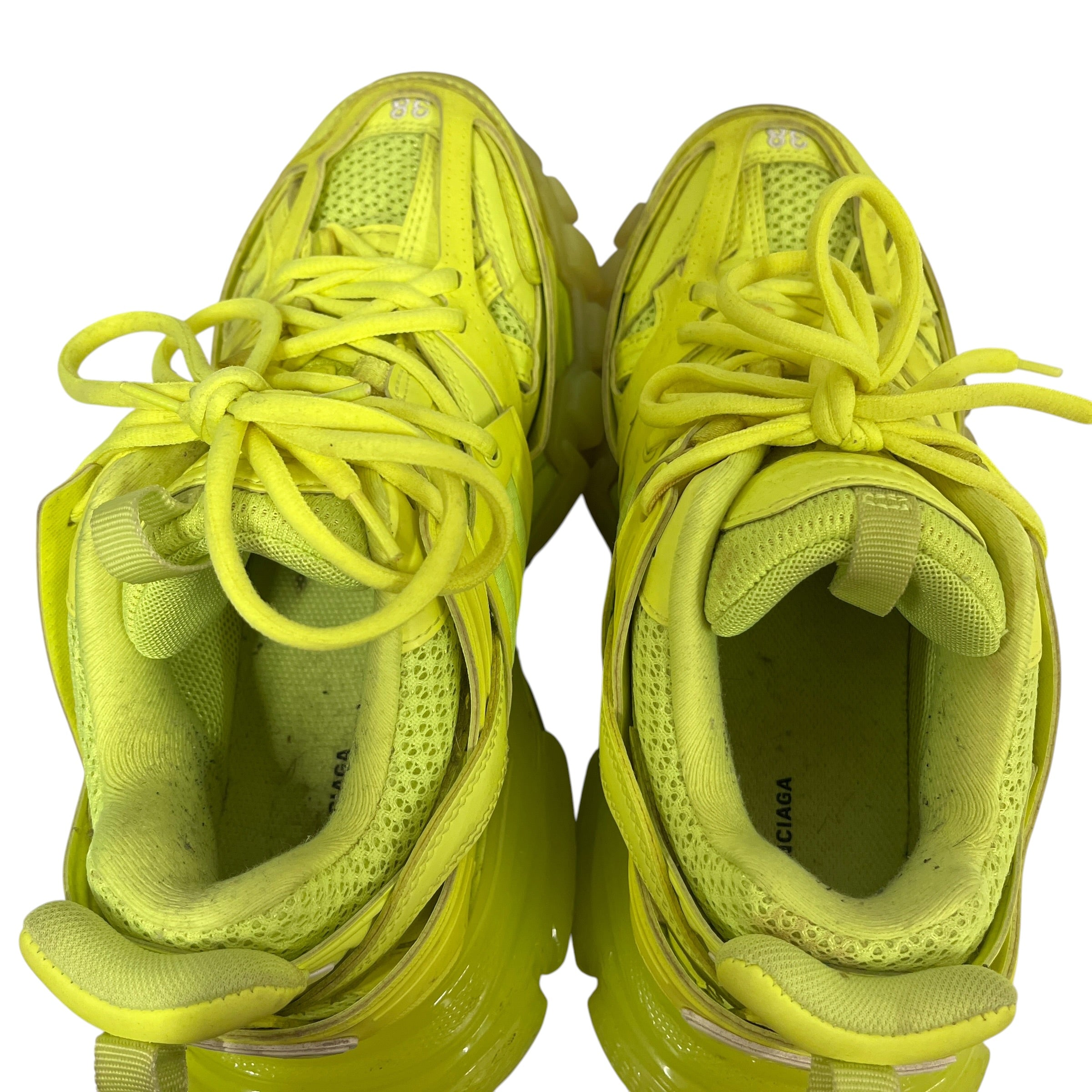 BALENCIAGA/Low-Sneakers/US 8/Polyester/GRN/Tracks view 7