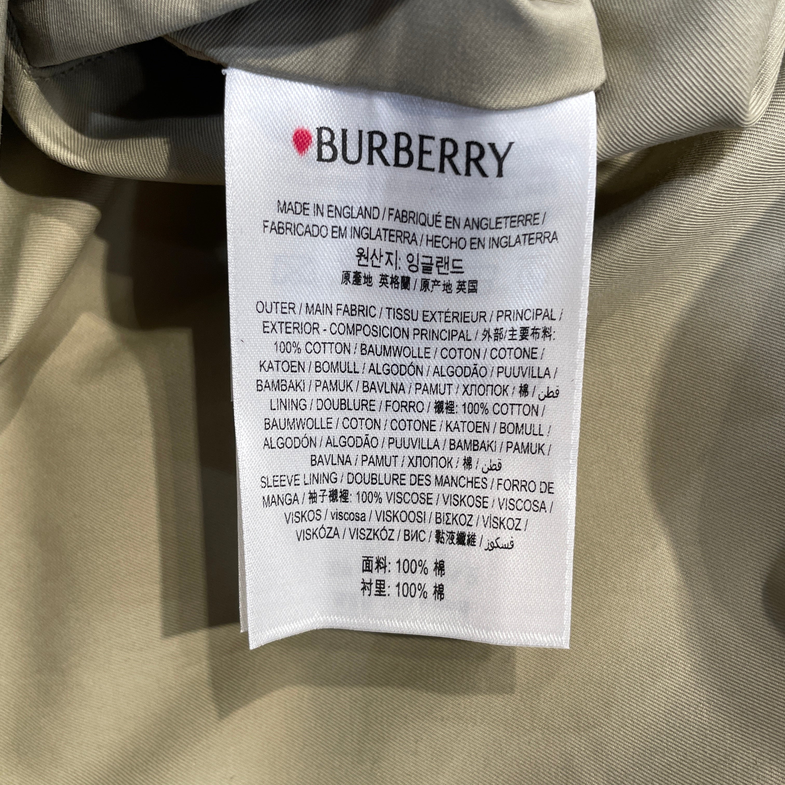 BURBERRY/Trench Coat/54/Cotton/BEG/Castleford Trench view 5
