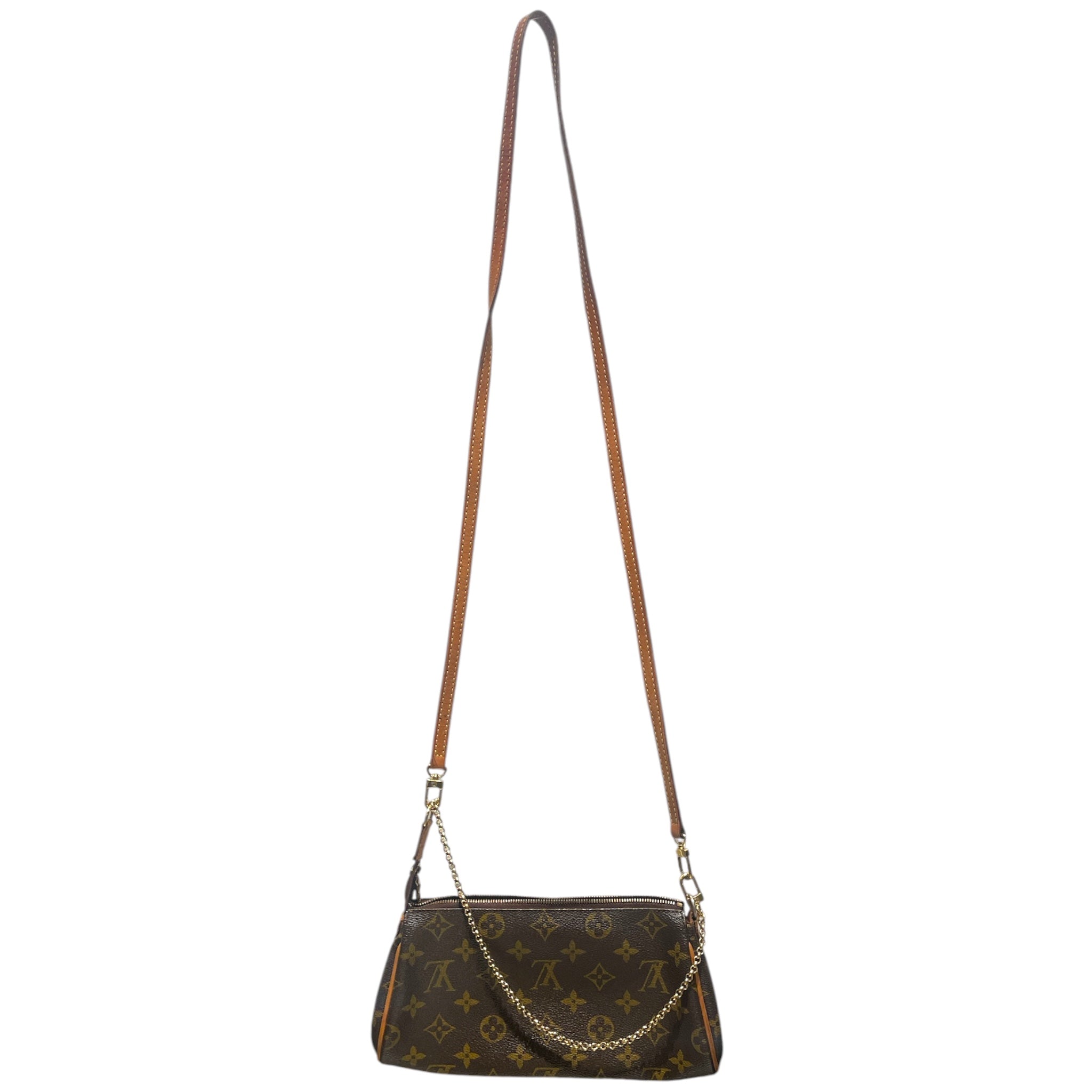 LOUIS VUITTON/Hand Bag/Monogram/BRW/Monogram Eva Pochette 2way Bag view 2