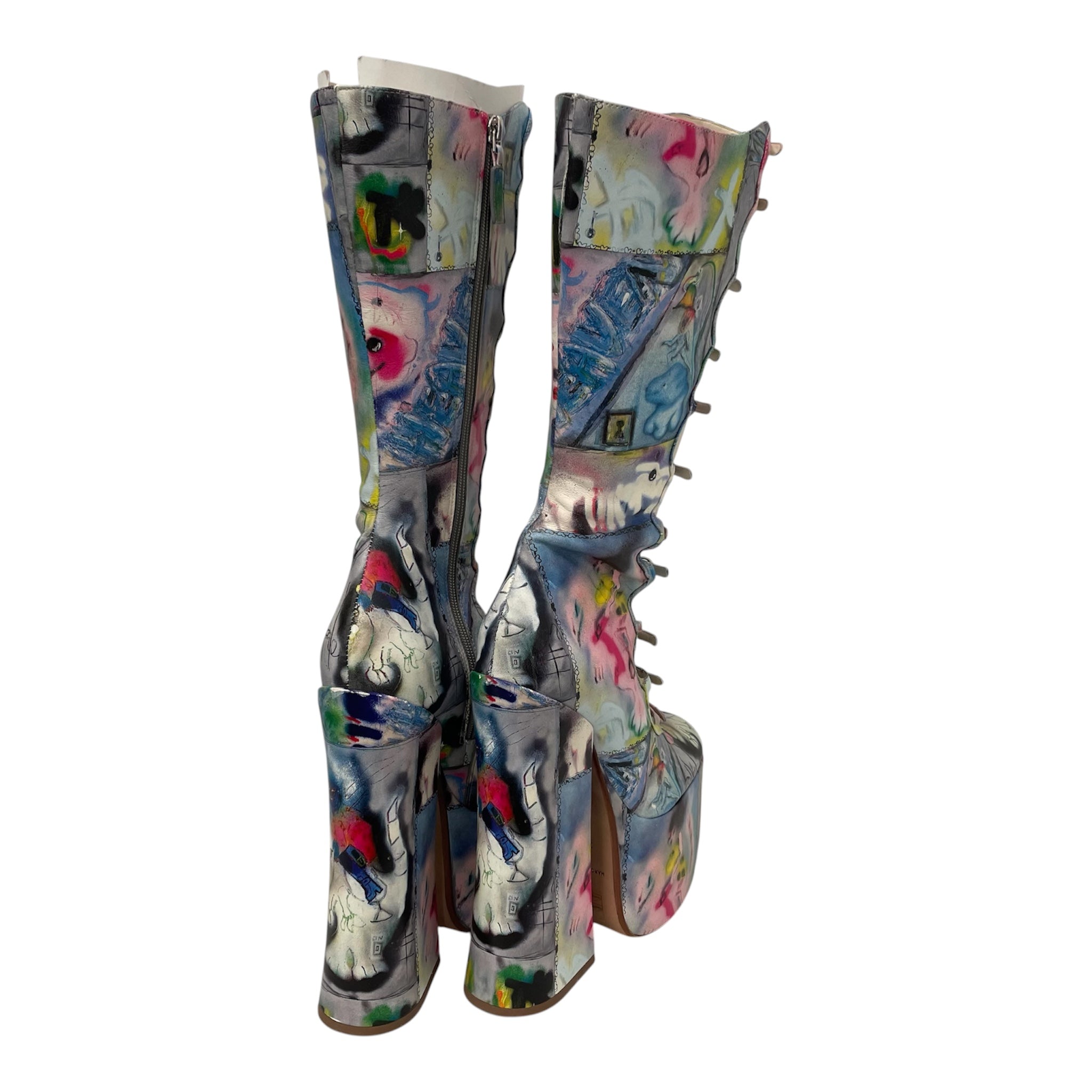 MARC JACOBS/Boots/US 7.5/All Over Print/Leather/MLT/LOVEPARKS view 2