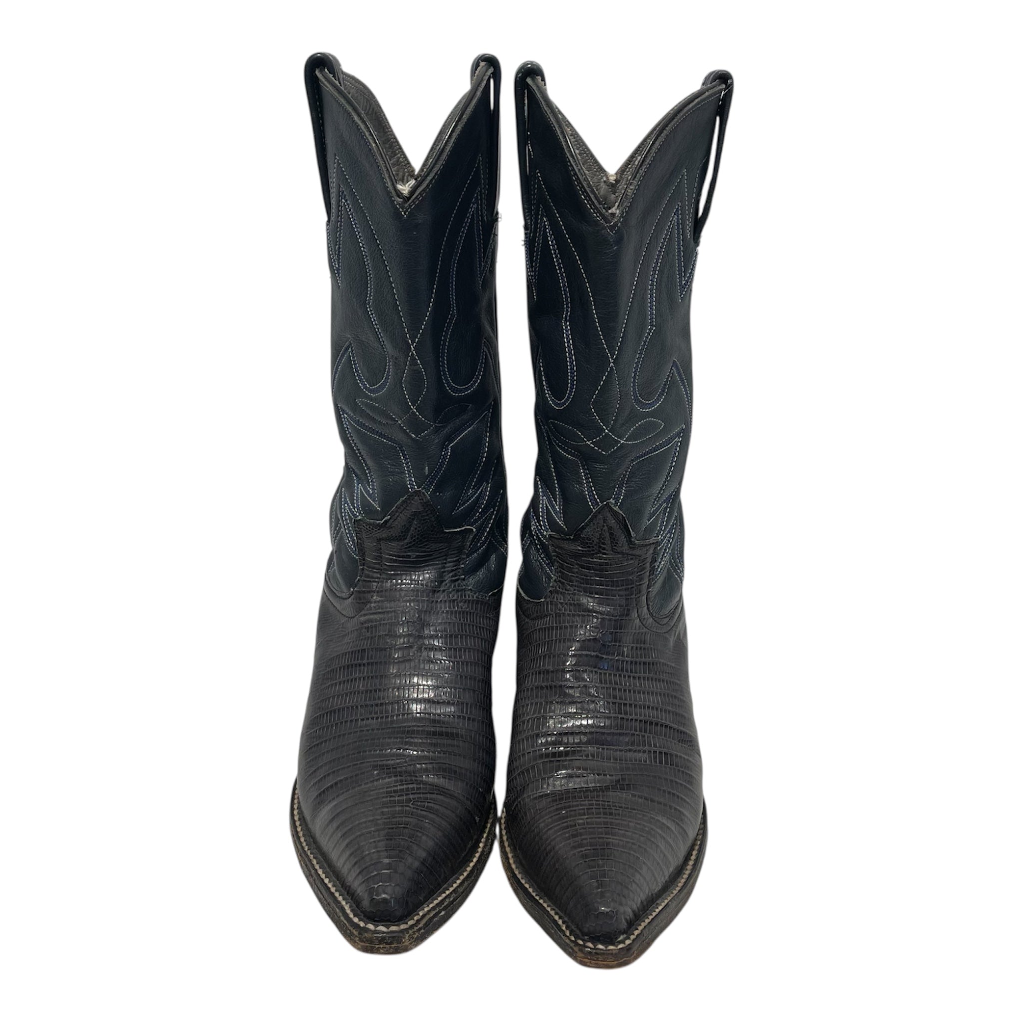 FINNS EXOTIC BOOTS /Boots/Leather/BLK/LIZARD view 1