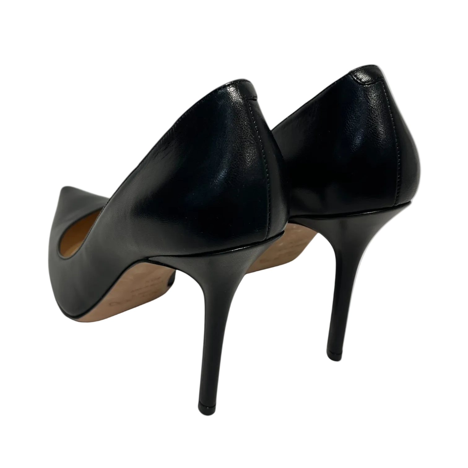 JIMMY CHOO/Heels/EU 40.5/Leather/BLK/Romy view 2