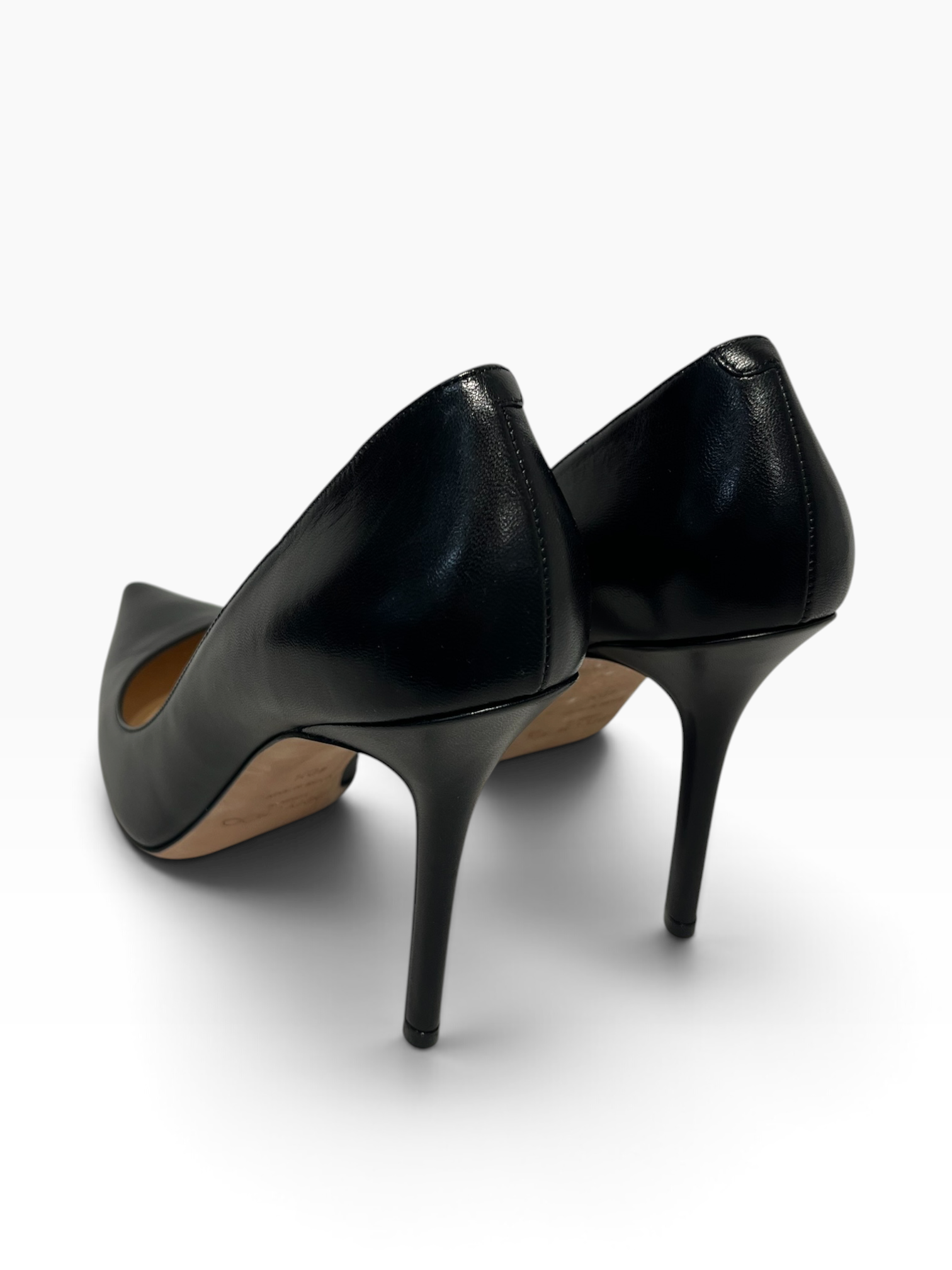 JIMMY CHOO/Heels/EU 40.5/Leather/BLK/Romy view 2