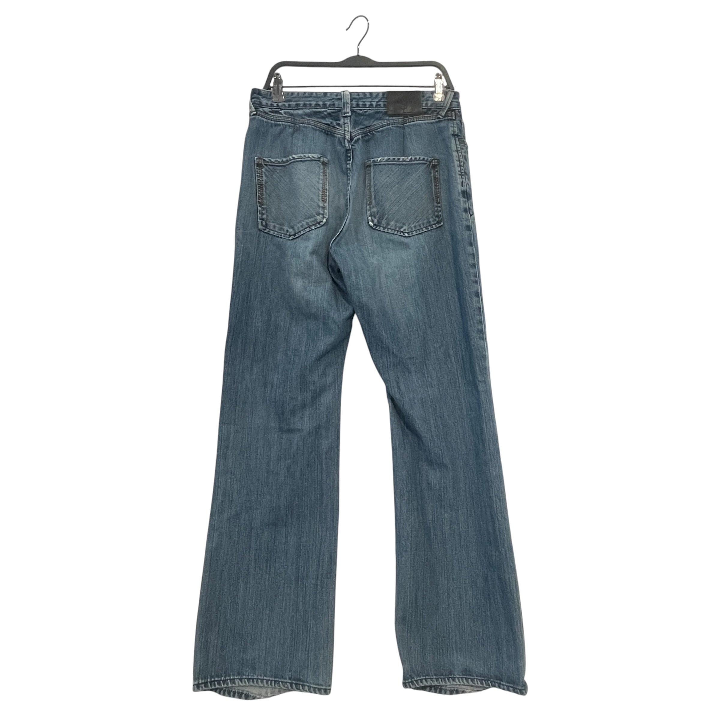 YVES SAINT LAURENT/Straight Pants/36/Denim/BLU/POUR HOMME view 2