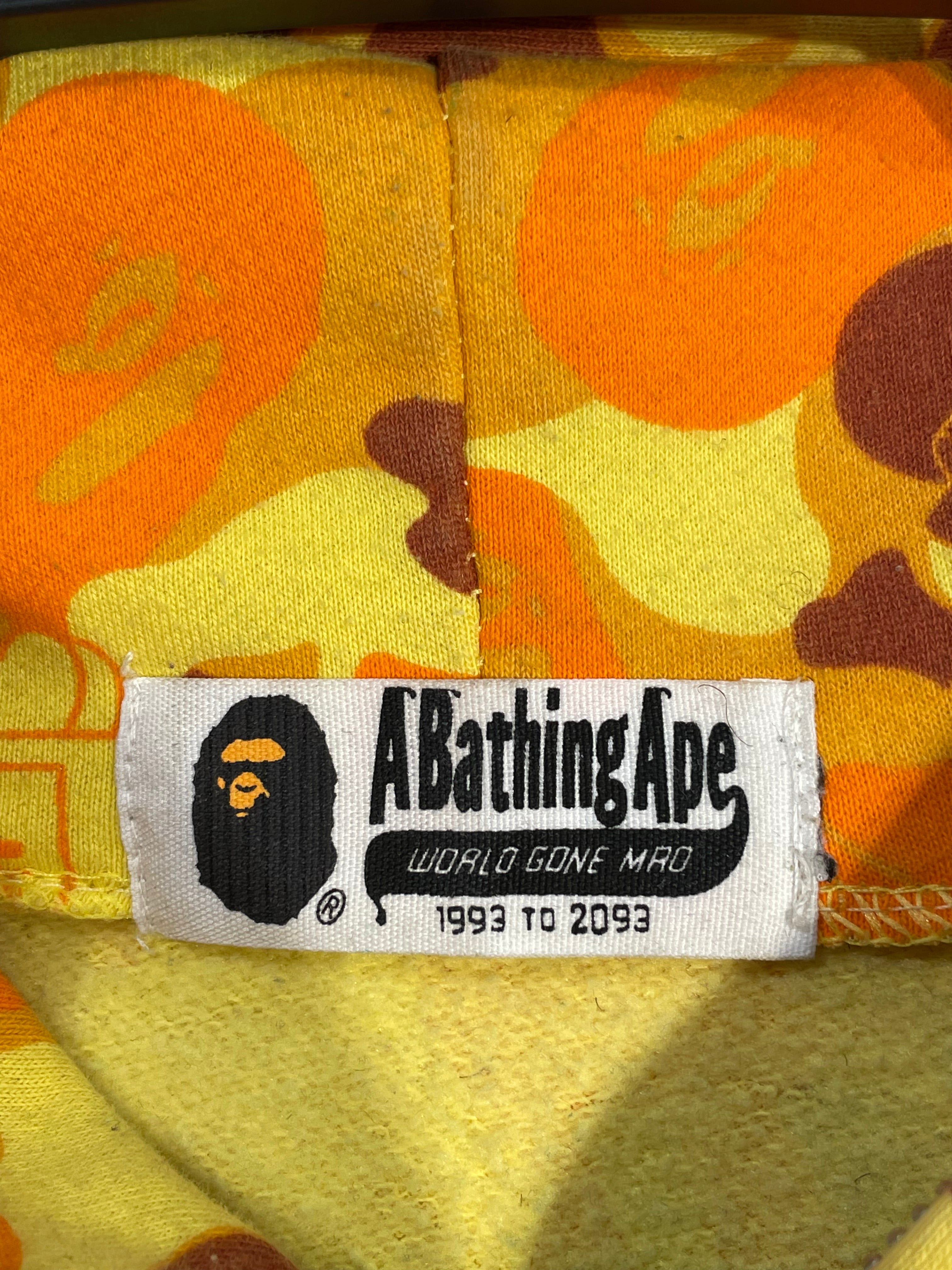 A BATHING APE/Zip Up Hoodie/Camouflage/Cotton/ORN/Oversize/Bape x PUBG Shark view 3